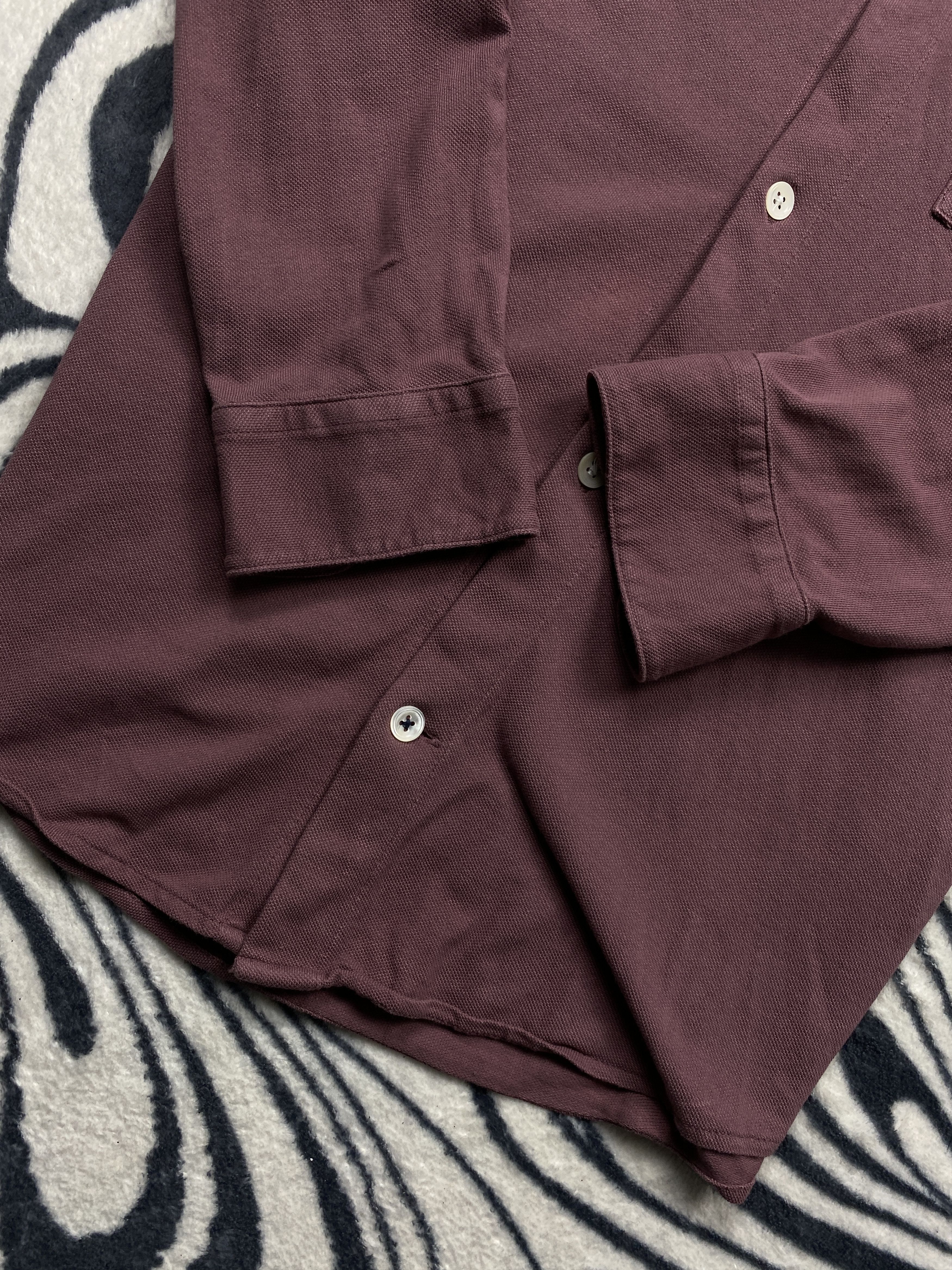 NN07 × Vintage No Nationality NN07 Mens Long Sleeve Polo Shirt Size US S / EU 44-46 / 1 - 3 Thumbnail