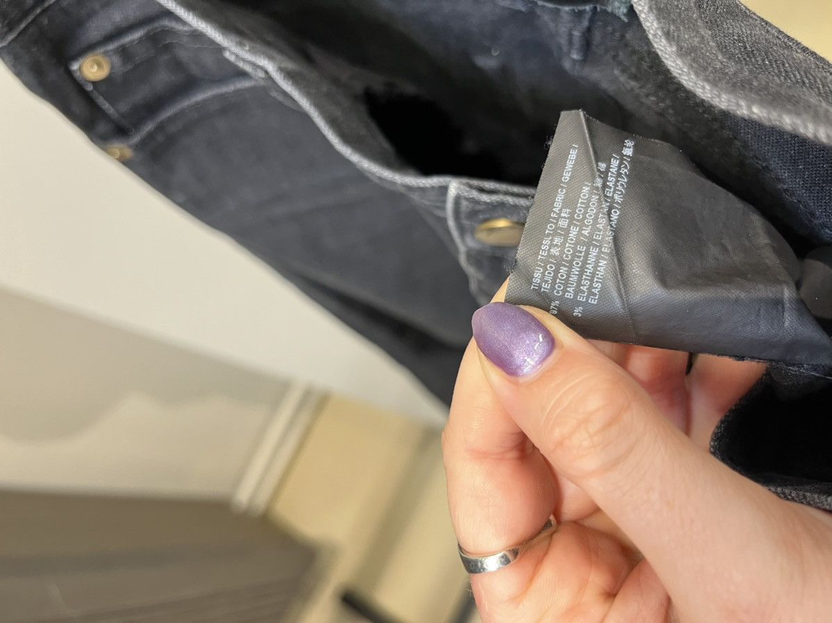Saint Laurent Paris Saint Laurent Paris D01 Black Denim Size 30" / US 8 / IT 44 - 10 Thumbnail