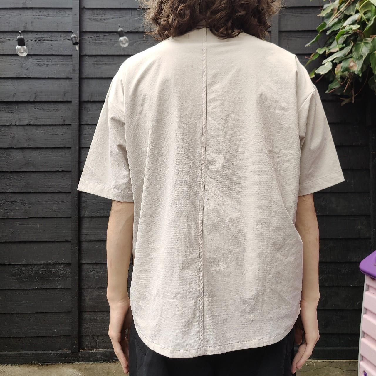 Other Cream Technical Boxy Panelled Shirt Size US M / EU 48-50 / 2 - 4 Thumbnail