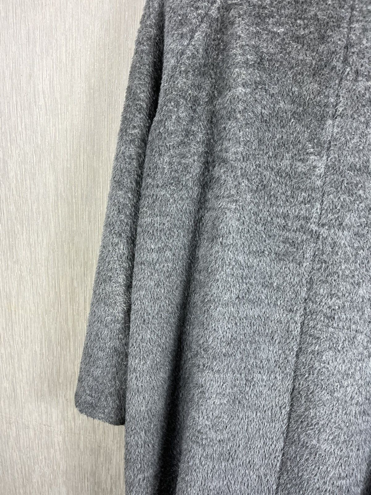 Designer × Max Mara Max Mara Studio alpaca wool coat fuzzy hairy Size M / US 6-8 / IT 42-44 - 19 Thumbnail