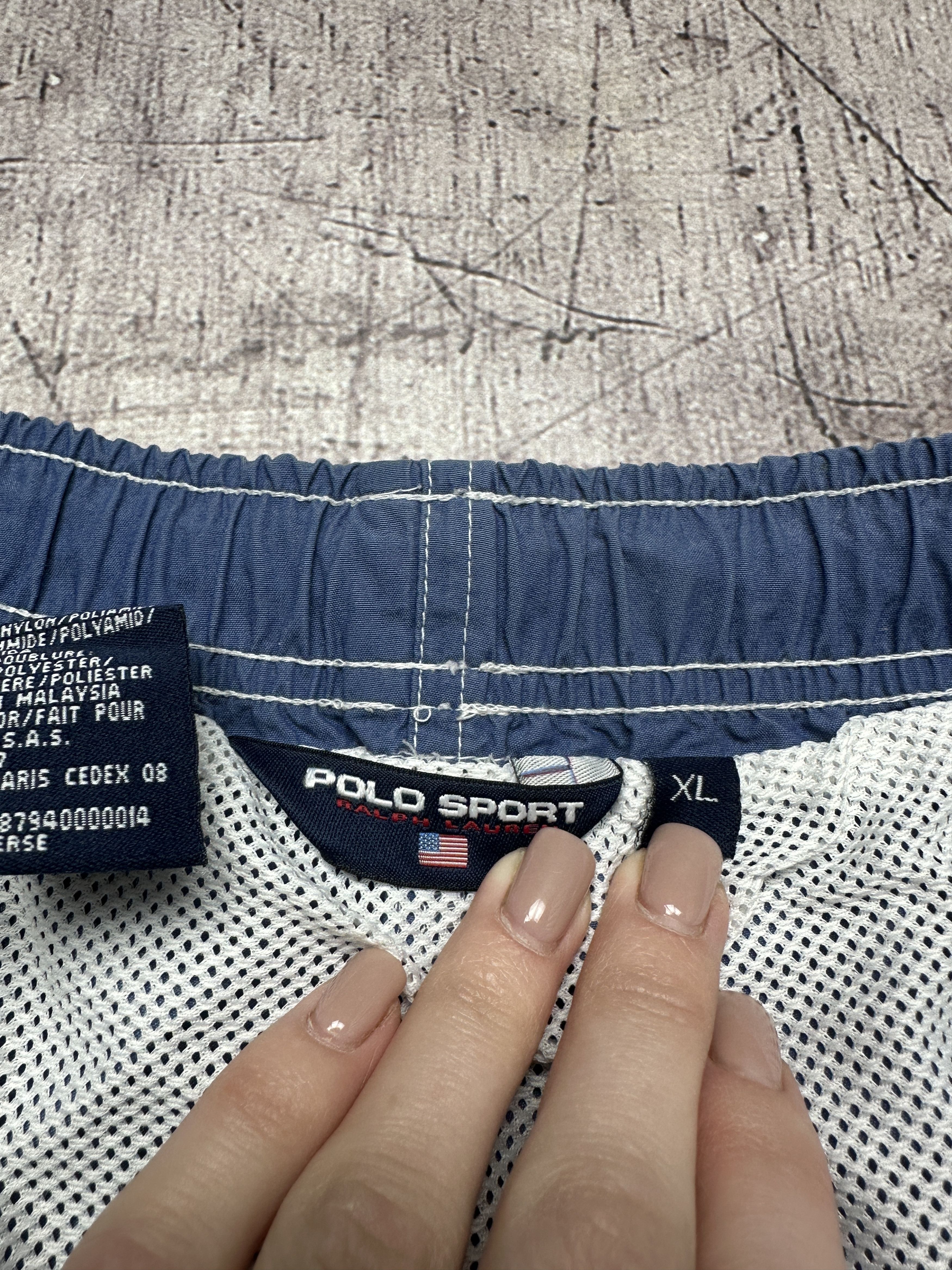 Polo Ralph Lauren × Ralph Lauren Sport × Vintage Polo Sport Ralph Lauren Vintage Mens Nylon Shorts Size US 36 / EU 52 - 5 Thumbnail
