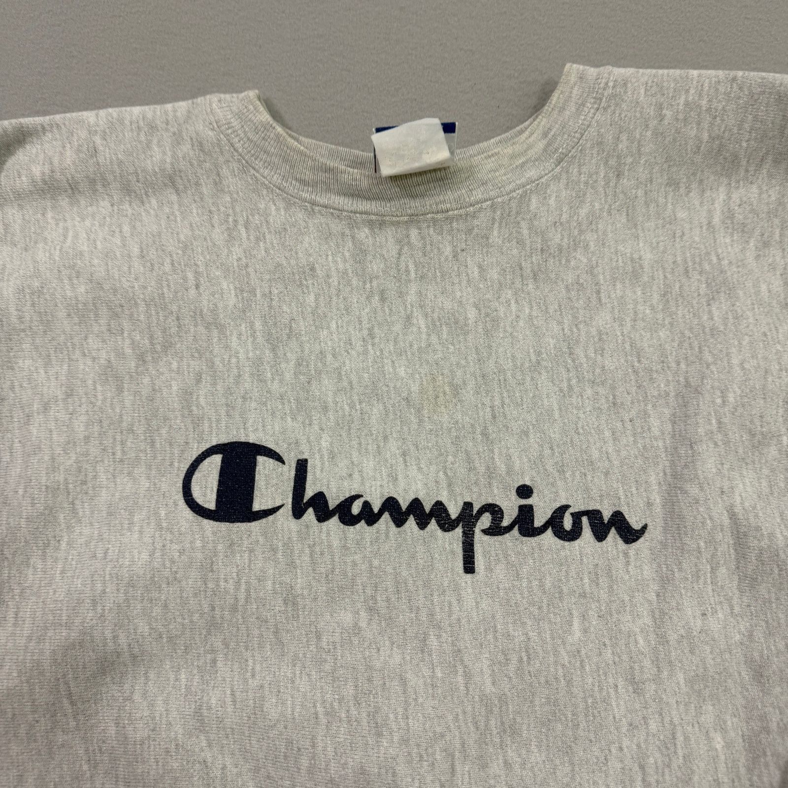Champion Vintage Champion Sweatshirt XL Script Reverse Weave 90s Size US XL / EU 56 / 4 - 3 Thumbnail