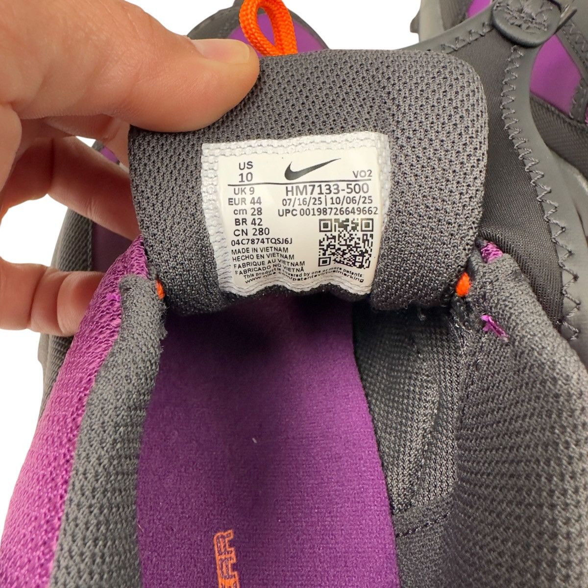 Nike ACG Nike ACG Phassad Trail Shoe Bold Berry/Black/Anthracite Size US 10 / EU 43 - 7 Thumbnail