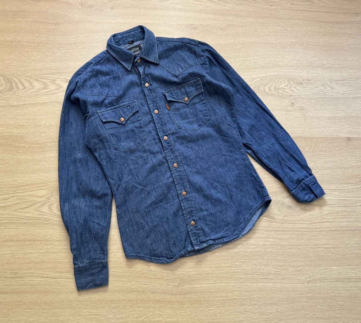 Levi's Vintage 80’s Levi’s Women’s Western Cowboy Jeans Shirt Size L / US 10 / IT 46 - 1 Thumbnail