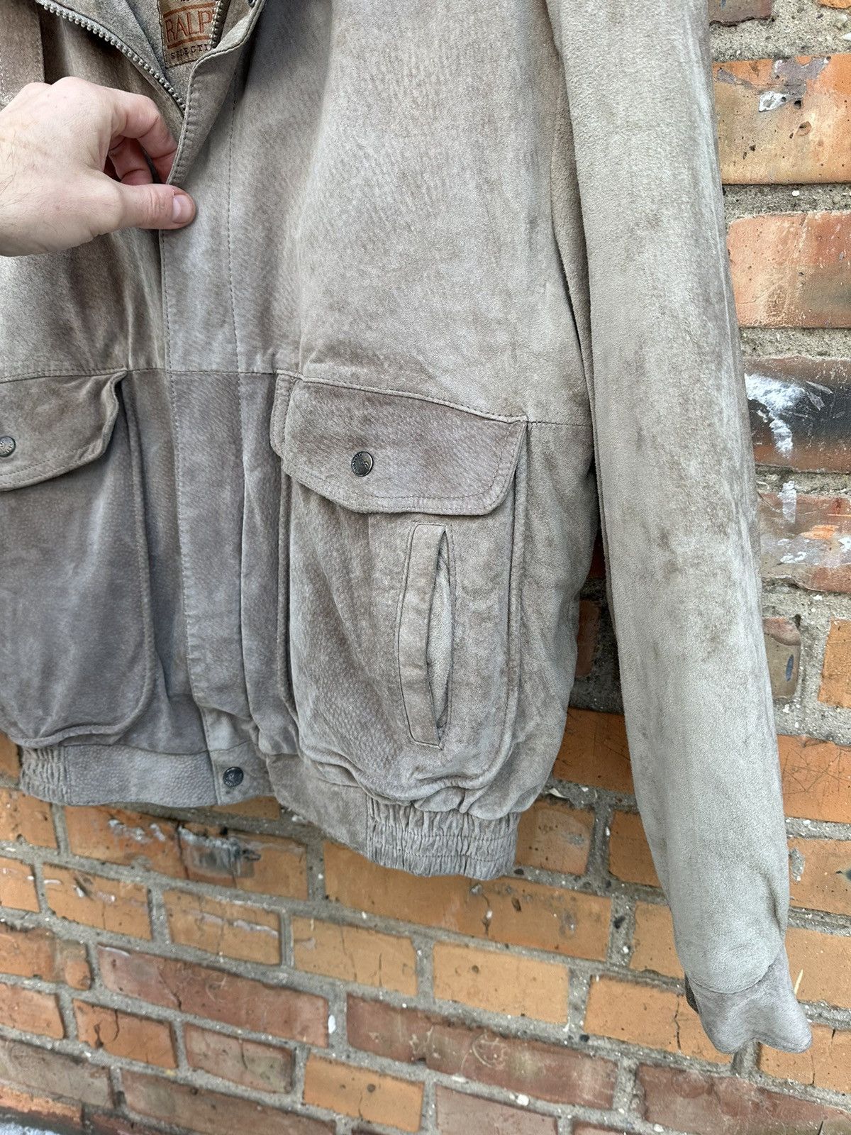 Japanese Brand Ralph Eton Suede Leather Jacket made in Korea Size US M / EU 48-50 / 2 - 8 Thumbnail