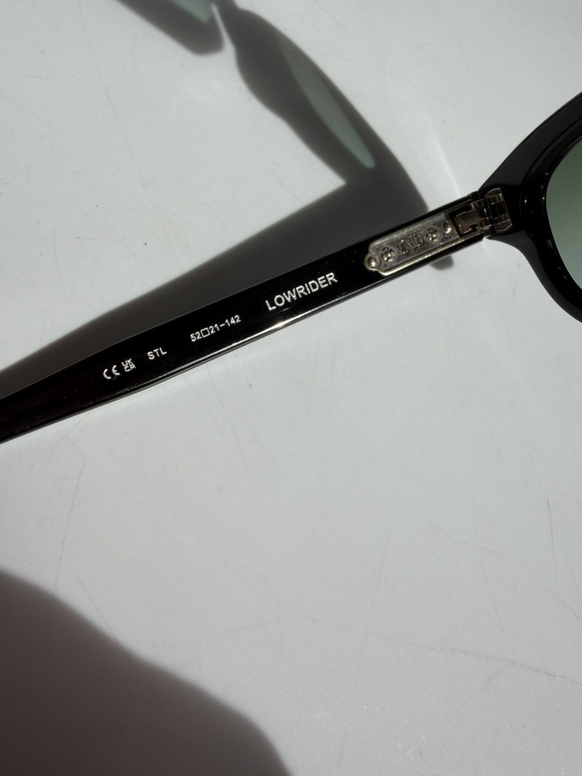 Chrome Hearts Chrome Hearts Lowrider Sunglasses Glitter Finish Size ONE SIZE - 7 Thumbnail