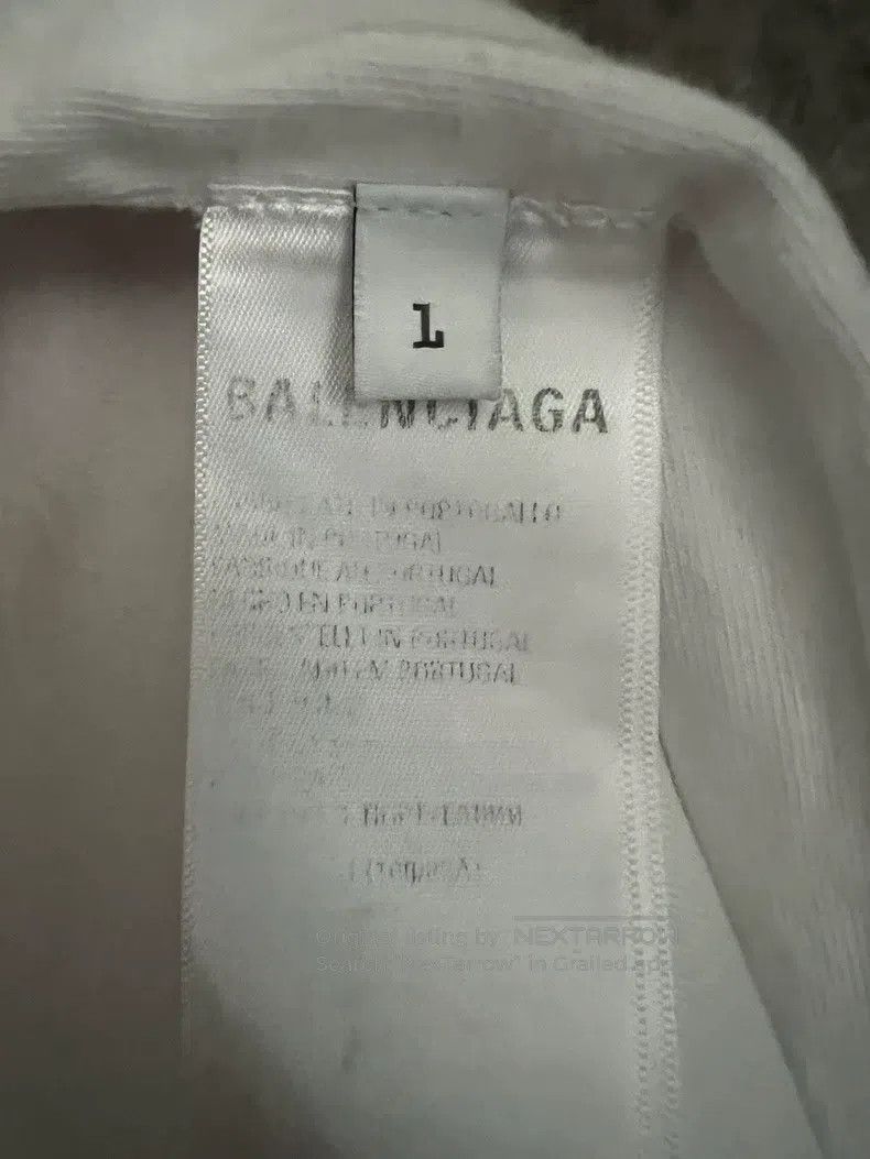 Balenciaga Balenciaga adidas Joint Printed Short Sleeve Size US S / EU 44-46 / 1 - 4 Thumbnail