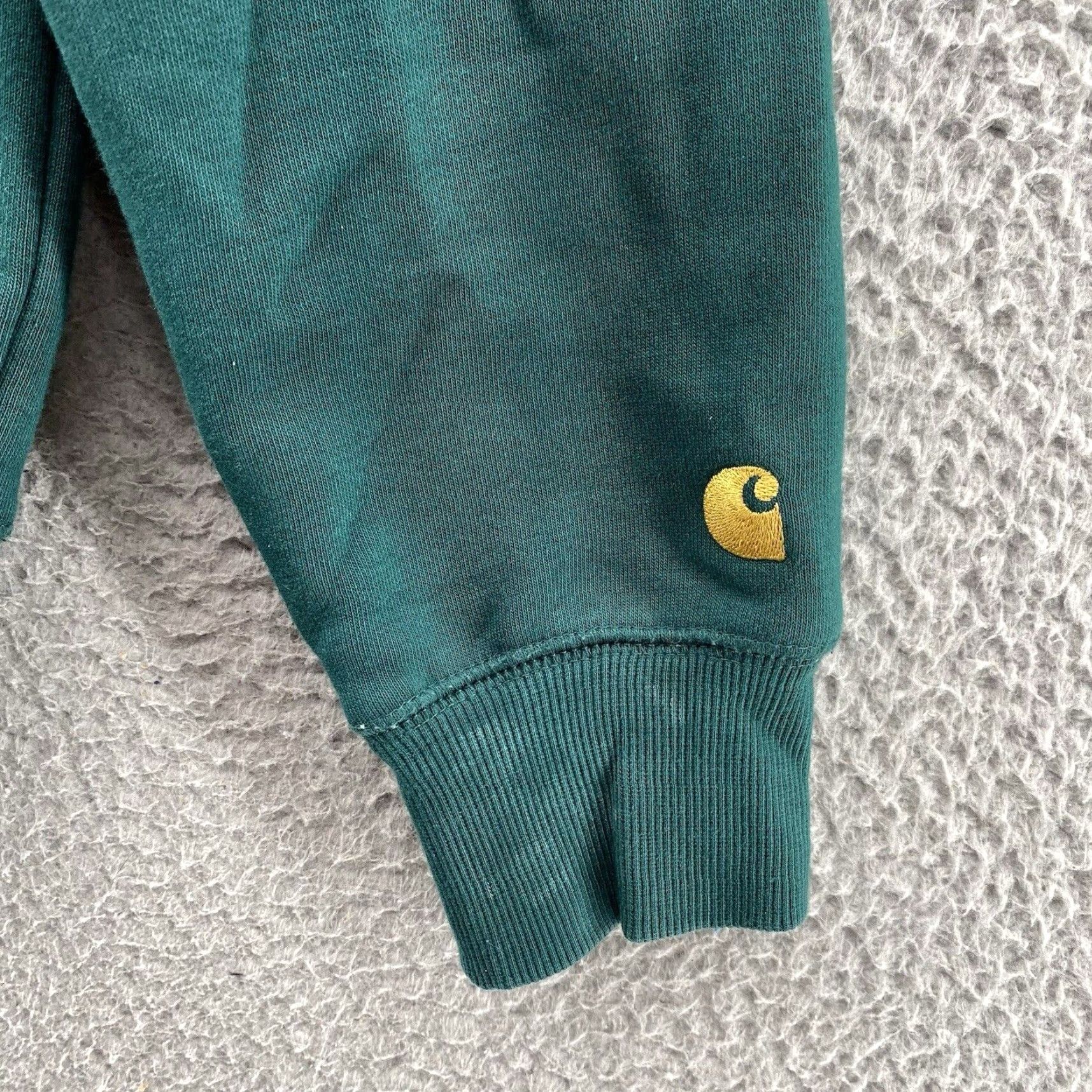Carhartt Wip Carhartt WIP Chase Hooded Sweatshirt Men XS Green Sweat Hoodie Workwear Outdoor Size US XS / EU 42 / 0 - 4 Thumbnail