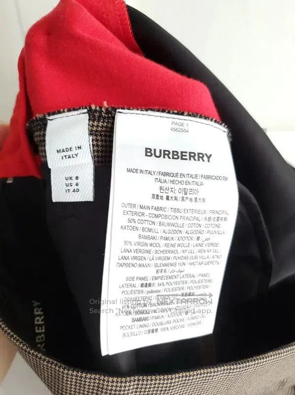 Burberry Burberry Coffee Check Pattern Women's Short Trench Coat. Size M / US 6-8 / IT 42-44 - 9 Thumbnail