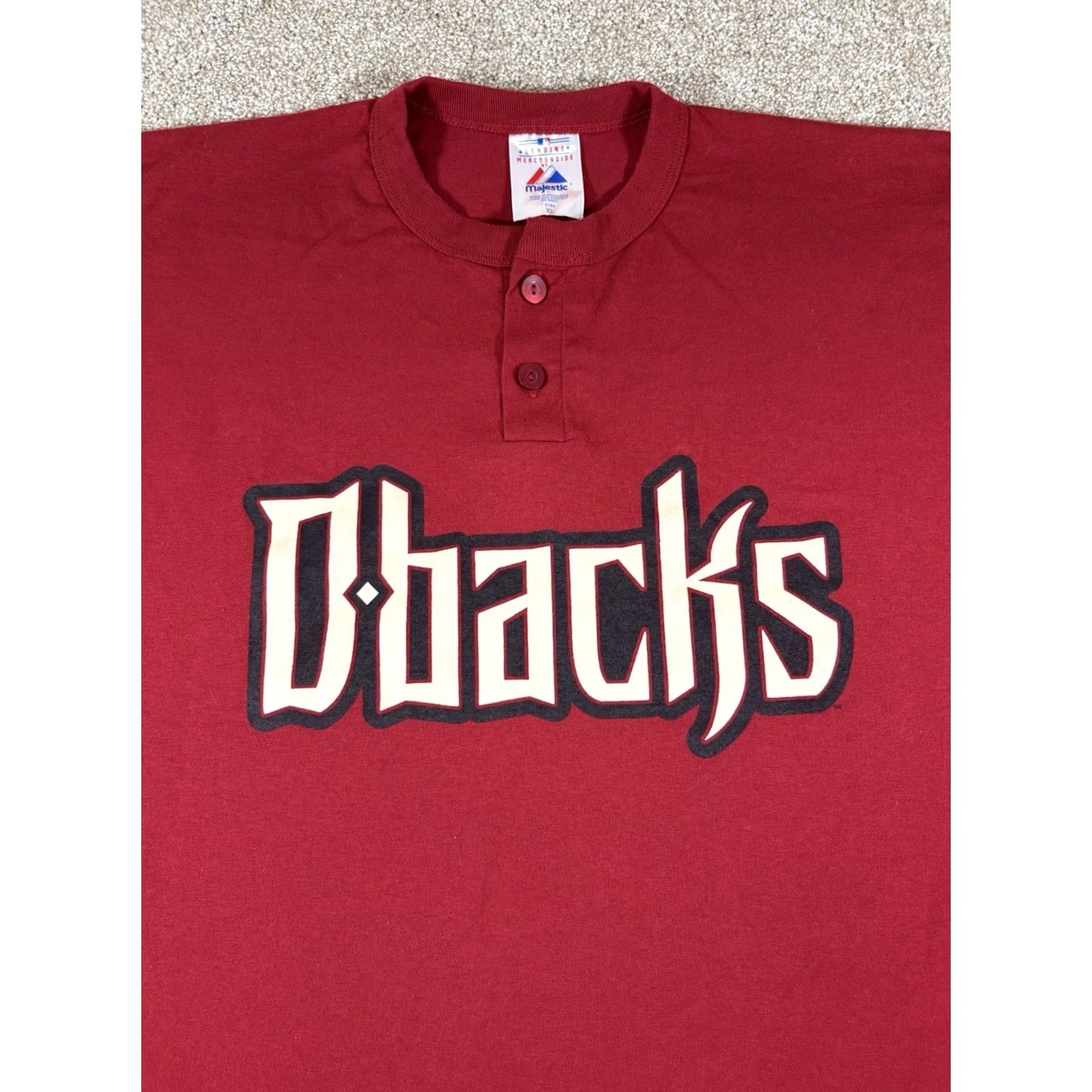 Vintage VINTAGE Majestic Arizona Diamondbacks Red MLB Baseball T Shirt Men’s XL Red Size US XL / EU 56 / 4 - 2 Thumbnail