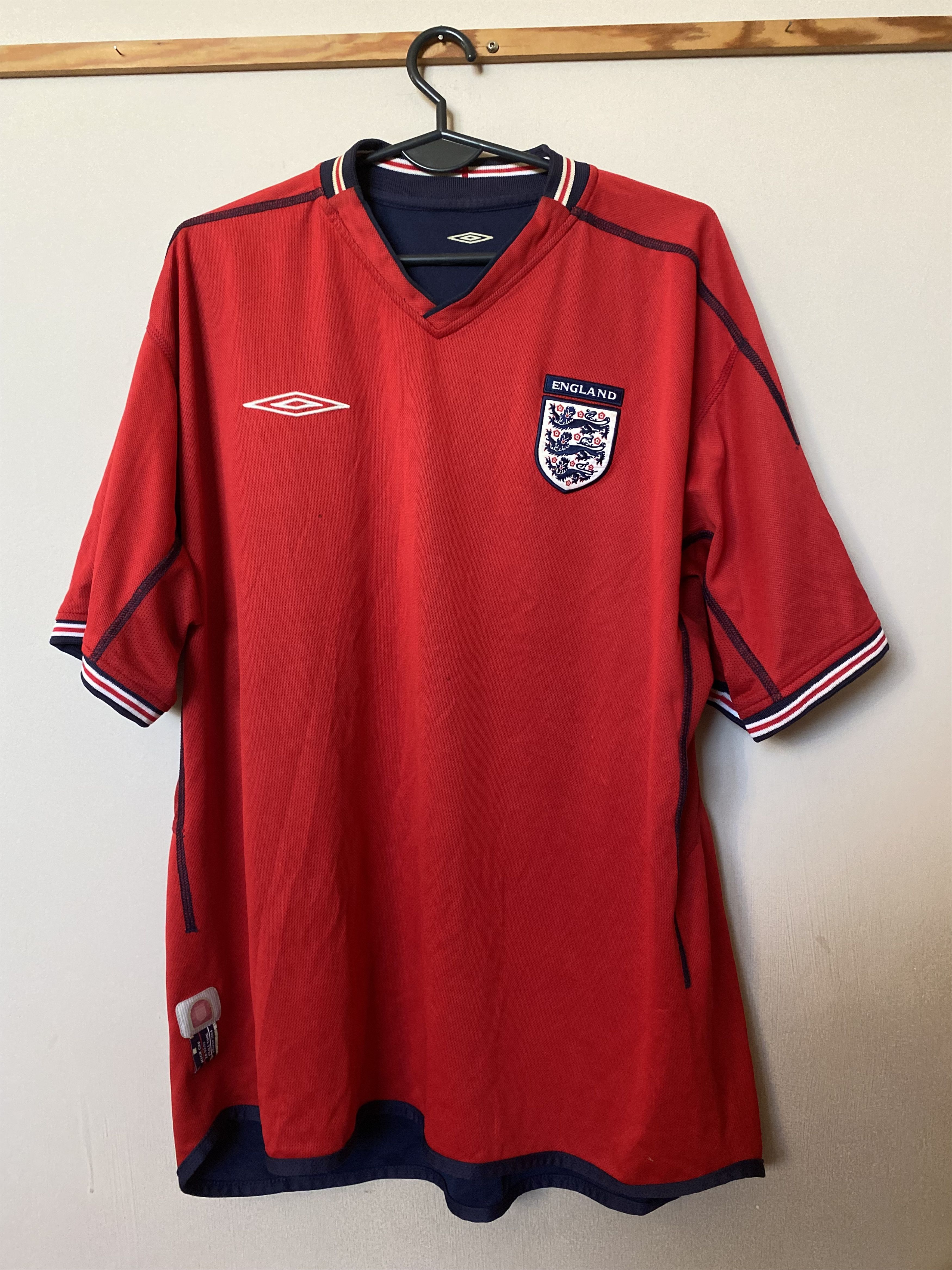 Umbro Vintage ENGLAND - Umbro - 2002 - 2004 - XL/2XL - UNIQUE Size US XL / EU 56 / 4 - 1 Thumbnail