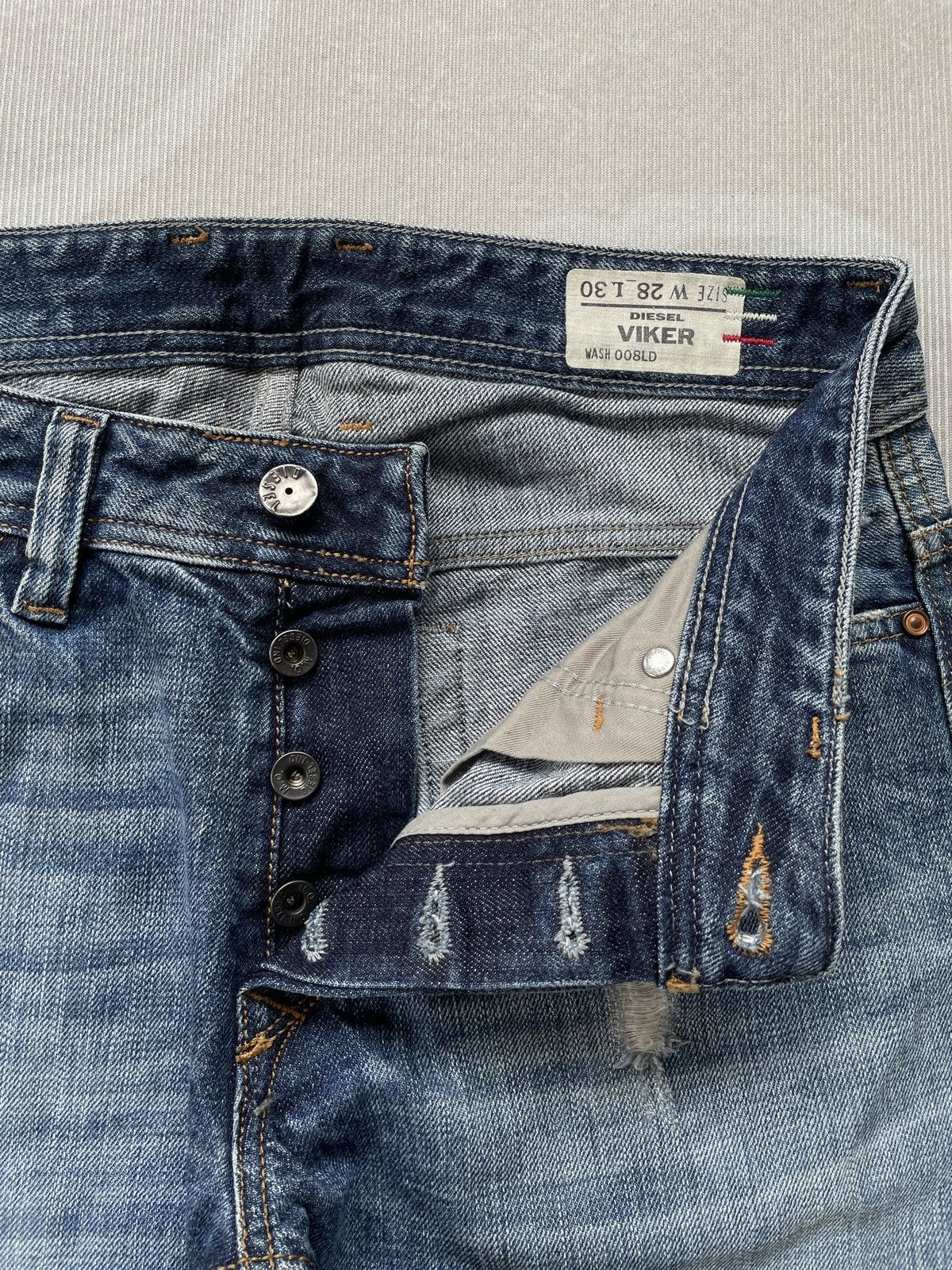 Diesel Diesel Viker Jeans (LG107) Size US 29 - 6 Thumbnail