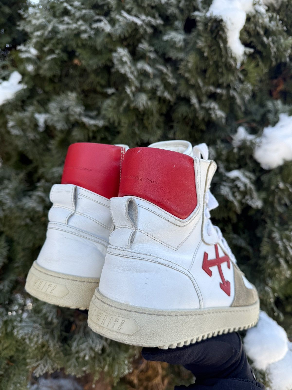Off-White Off-white hight sneakers Virgil Abloh hight top Size 39 Size US 9 / IT 39 - 3 Thumbnail