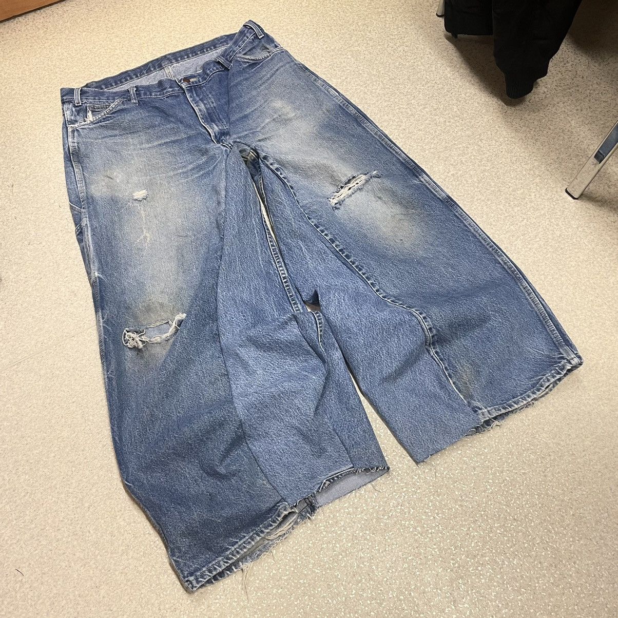 Dickies × Handmade rare disstrestred dickies handmade Pants Size US 40 / EU 56 - 5 Thumbnail