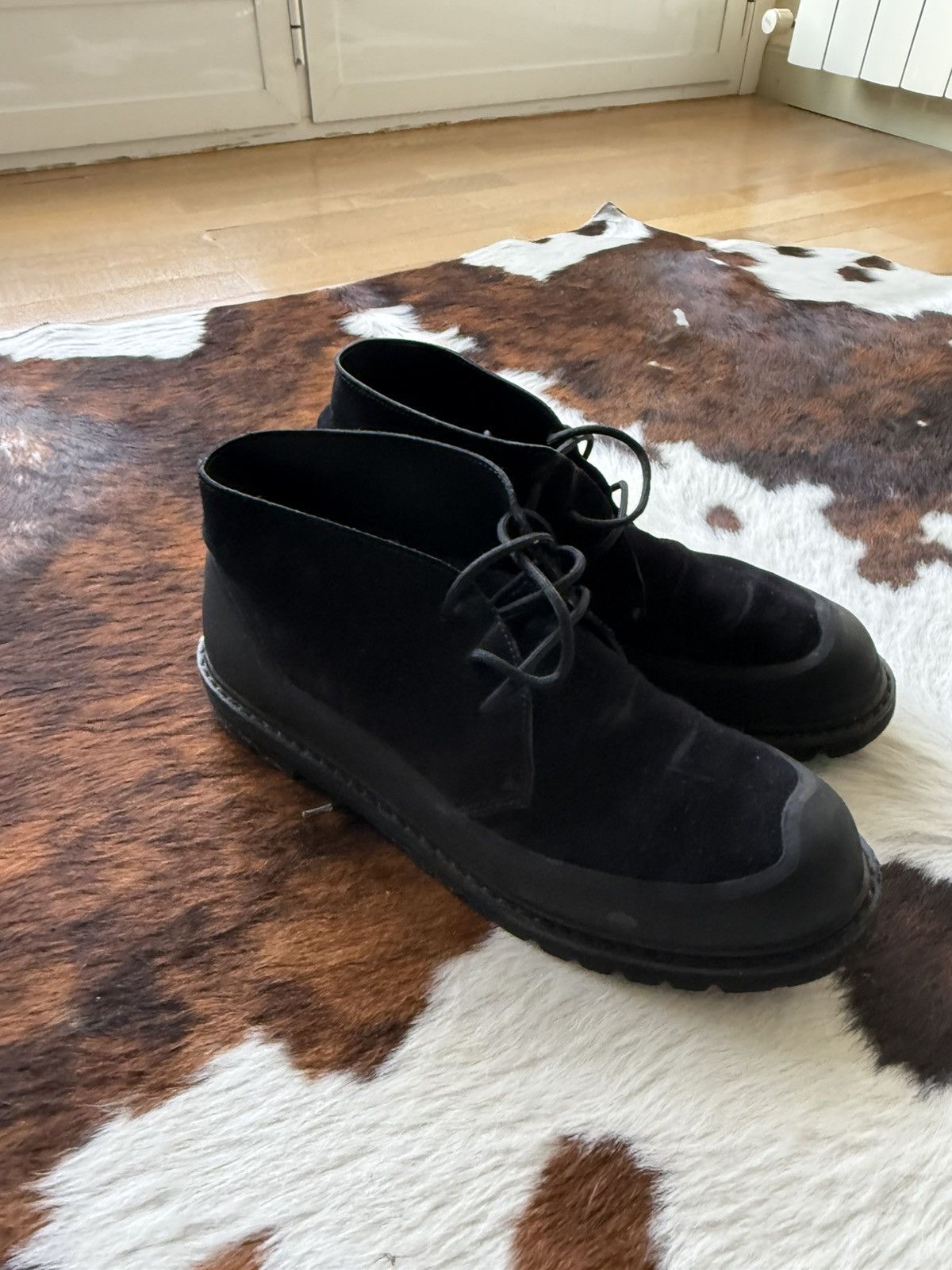 Diemme Black Diemme Suede Chukka Boots Vibram Sole EU 47 Size US 13 / EU 46 - 8 Thumbnail