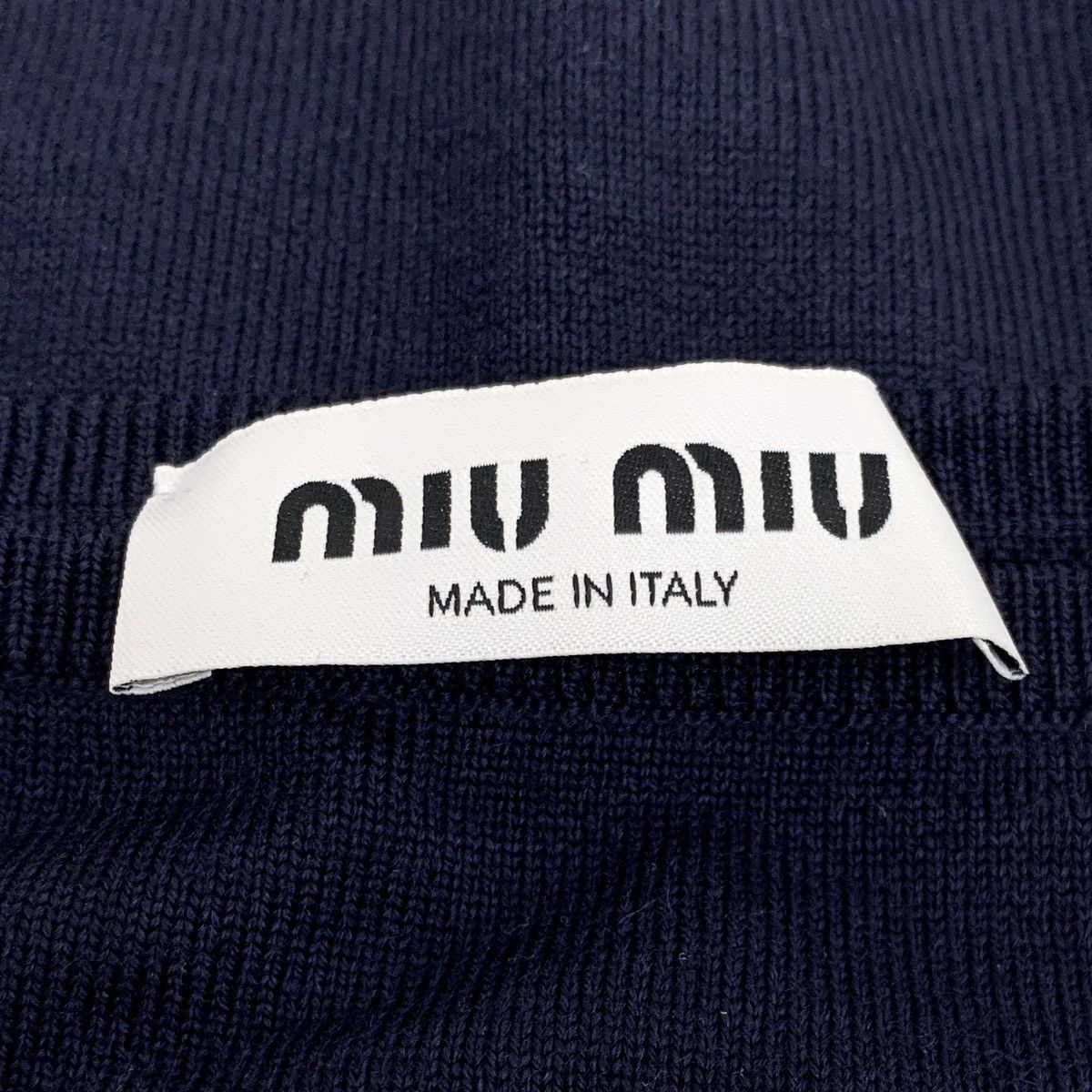 Miu Miu Miu Miu 2024 collection wool long-sleeved knit sweater Size M / US 6-8 / IT 42-44 - 5 Thumbnail