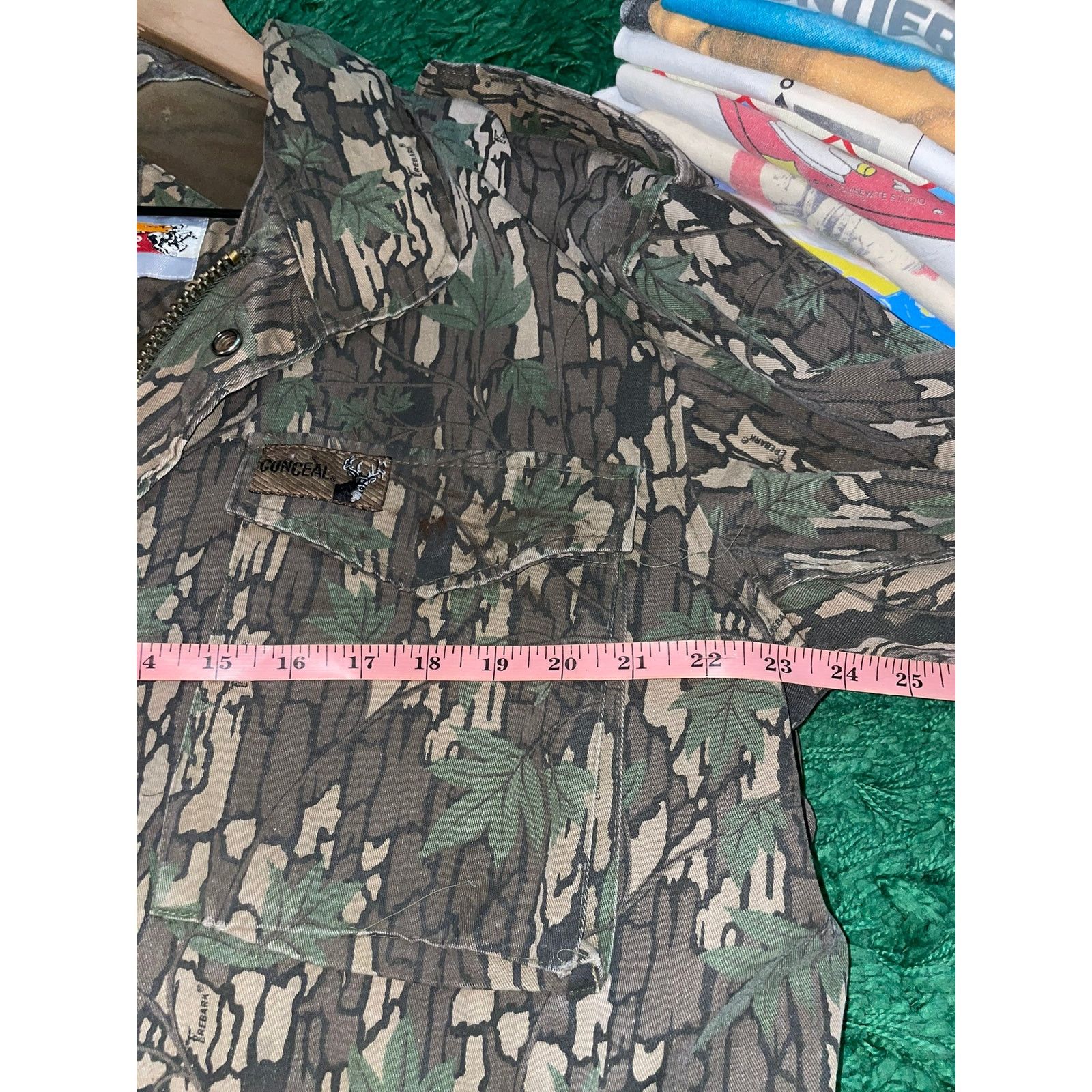 Winchester Vintage Winchester Lined Hunting Camo Jacket VTG Hunt Rebark Size US XL / EU 56 / 4 - 12 Thumbnail