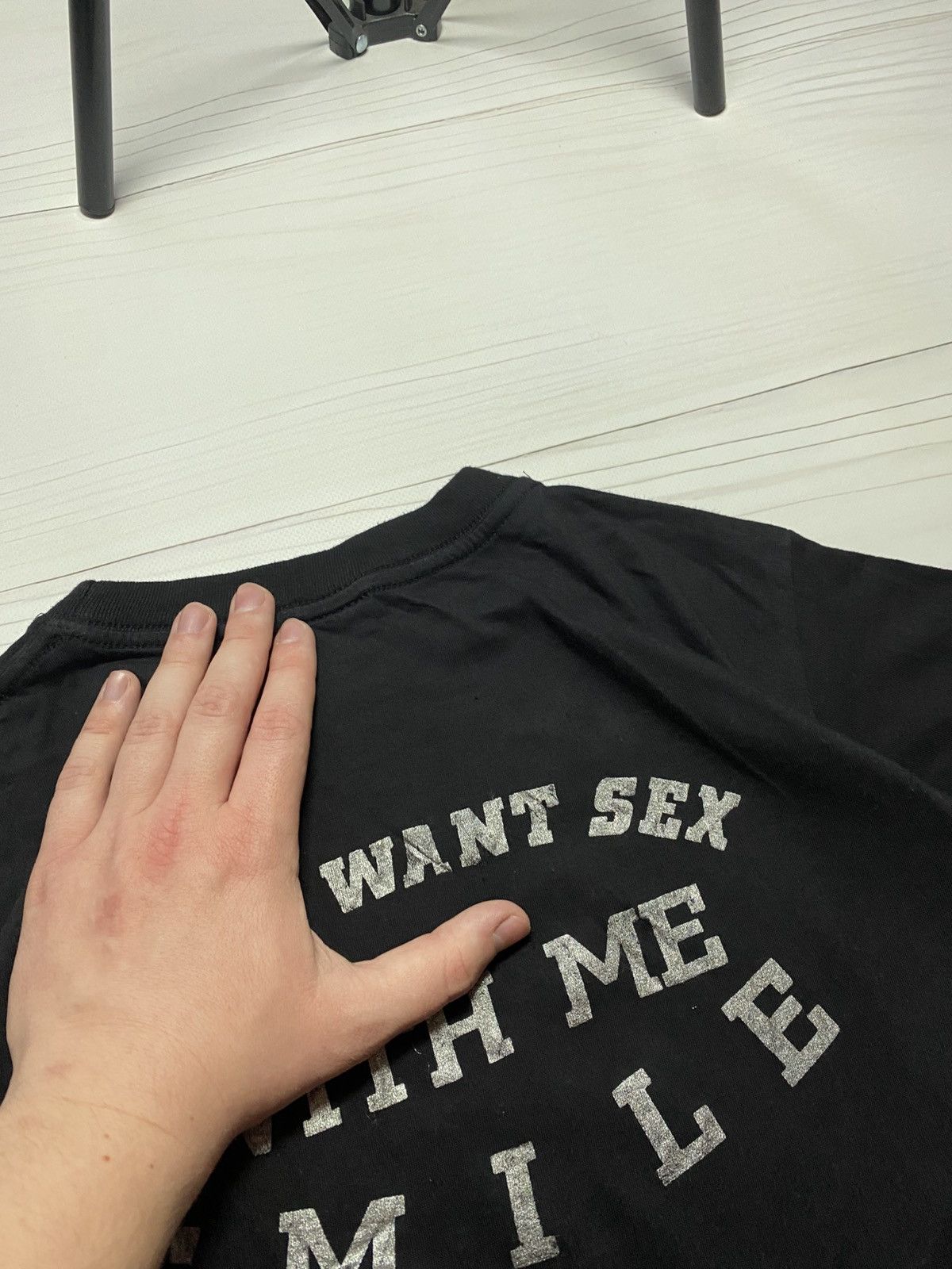 Vintage Vintage Sex Model If You Sex With Me Smile y2k t shirt Size US XS / EU 42 / 0 - 12 Thumbnail
