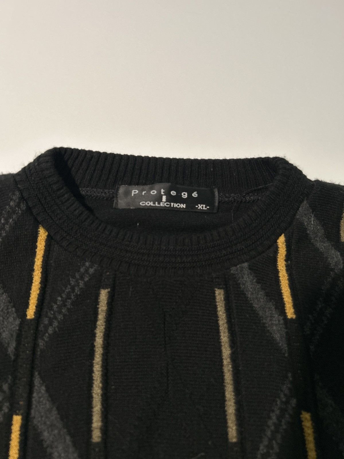 Protege Vintage Protoge Line Pattern Knit Sweater Size US L / EU 52-54 / 3 - 3 Thumbnail
