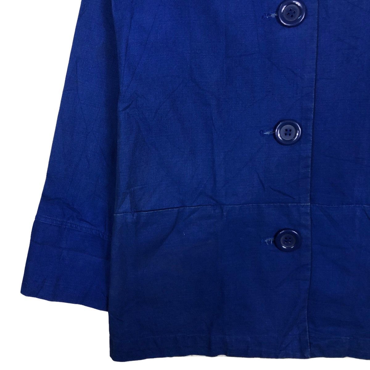 Issey Miyake 🔥Rich Blue Chore Work Jacket Design Pageboy Japan Size US M / EU 48-50 / 2 - 4 Thumbnail