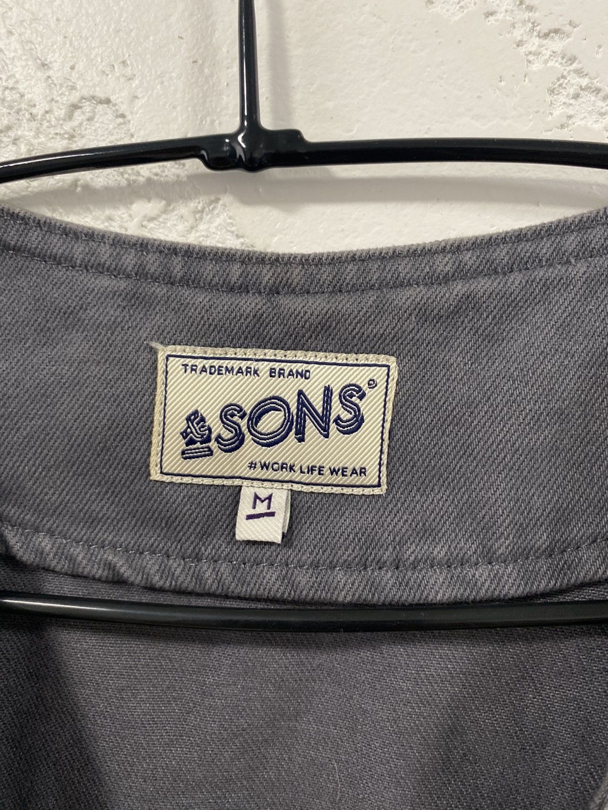 &SONS &Sons rare workwear heritage vest Orslow Visvim Style Size M Size US M / EU 48-50 / 2 - 2 Thumbnail