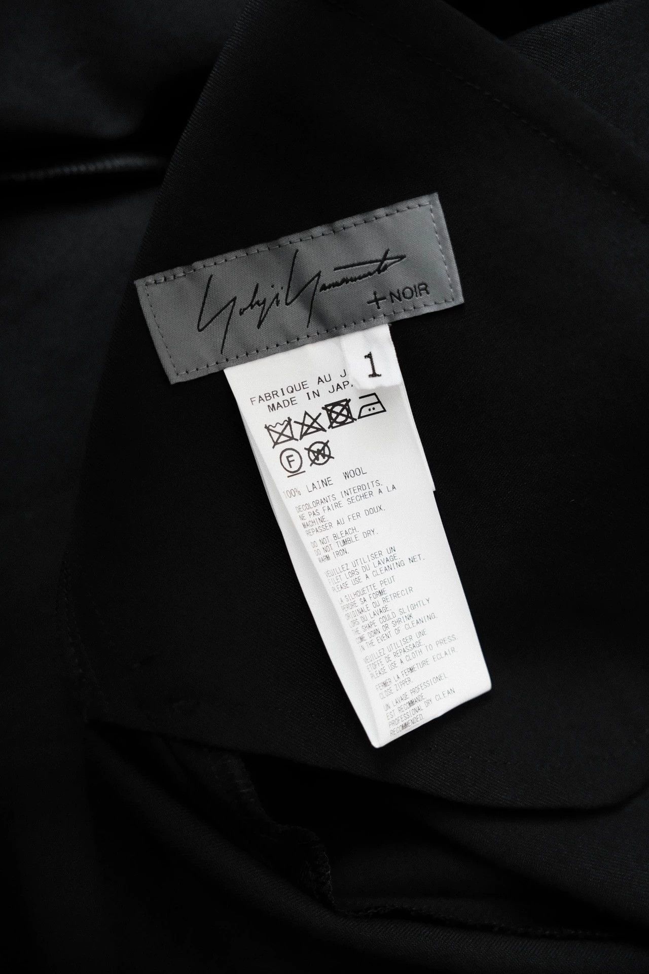 Yohji Yamamoto Yohji Yamamoto 21ss Vtg Collarless Asymmetric ShSl Dr Wmn Size S / US 4 / IT 40 - 9 Thumbnail
