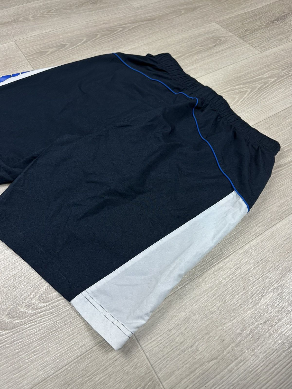 Nike × Vintage Vintage Nike Shorts Spellout Swoosh Side Logo Size L Size US 34 / EU 50 - 6 Thumbnail