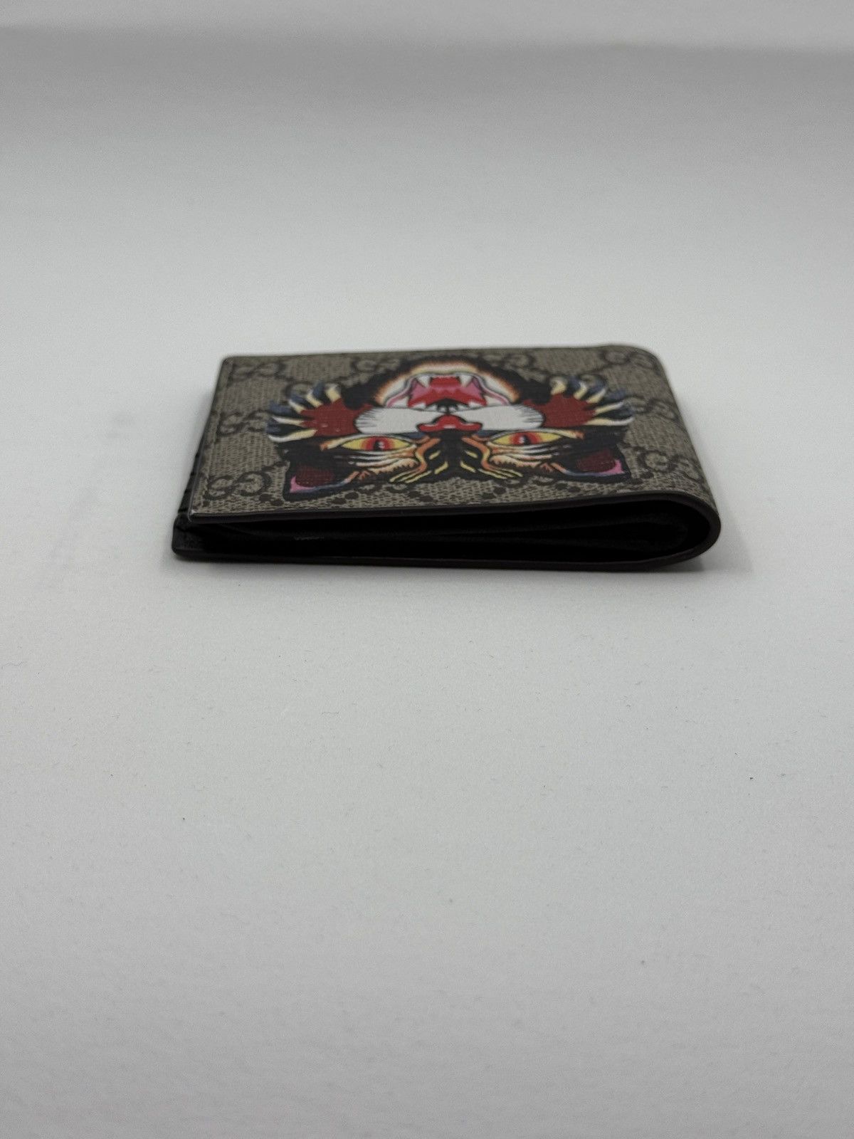 Gucci Gucci GG Supreme Angry Cat Beige Wallet Size ONE SIZE - 5 Thumbnail