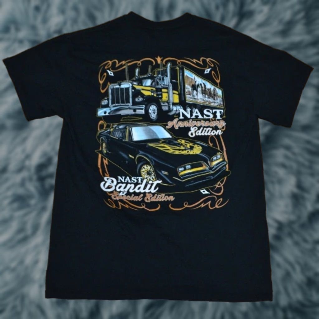 Gildan VINTAGE NAST National Association Of Show Trucks T Shirt Medium Smokey Bandit Michigan Size US M / EU 48-50 / 2 - 1 Thumbnail