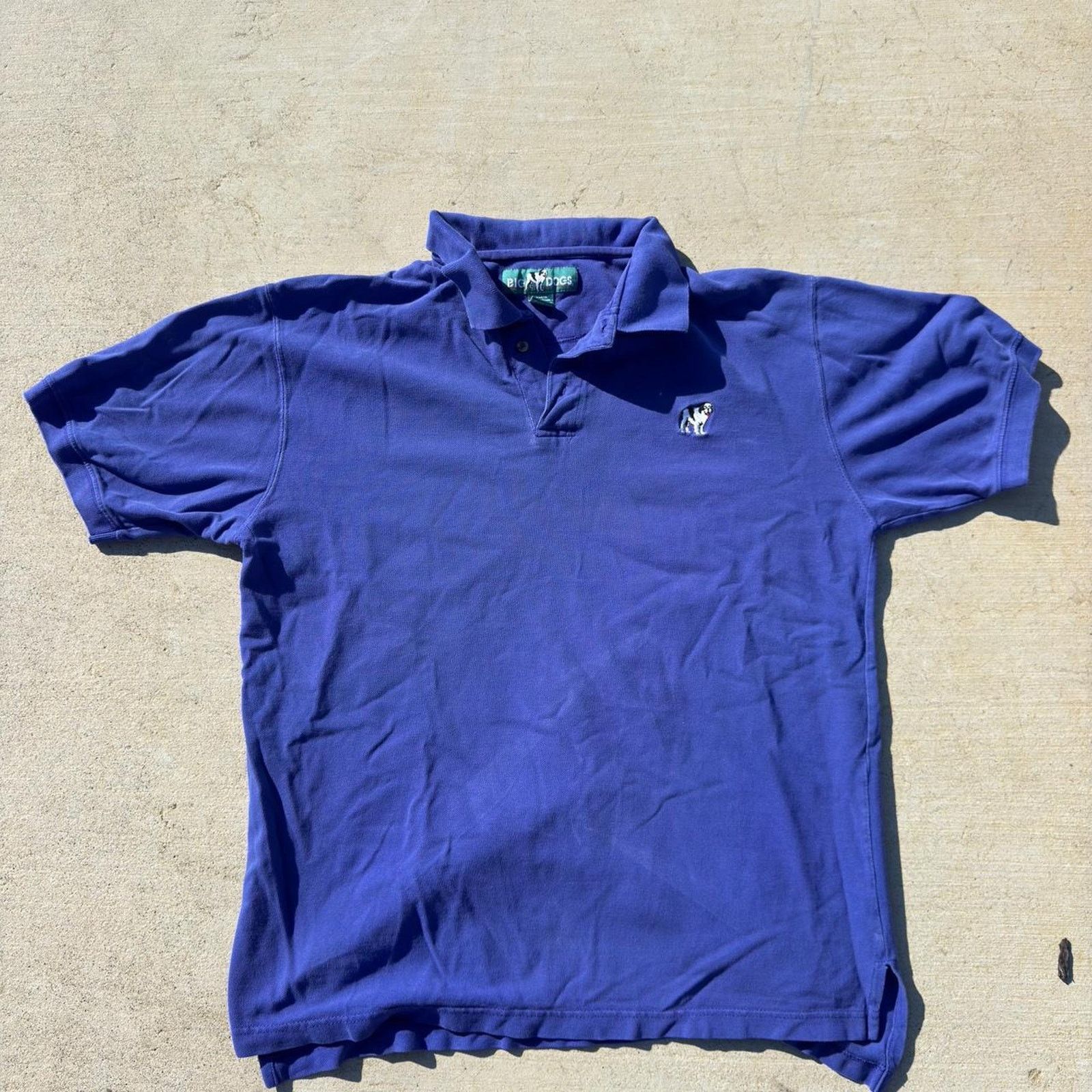 Big Dogs Vintage purple big dogs polo Size US L / EU 52-54 / 3 - 1 Thumbnail