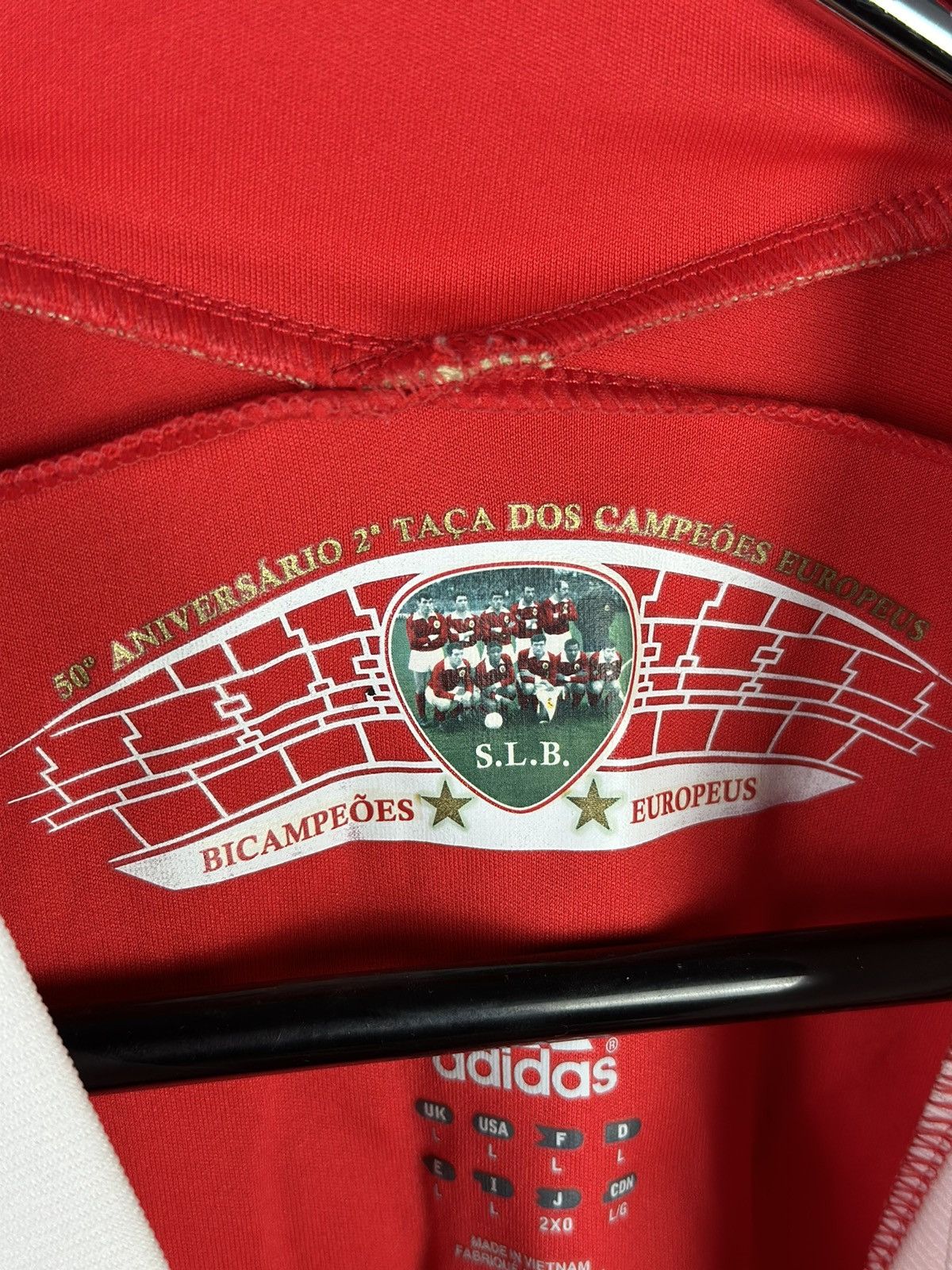 Other Benfica Home football shirt 2011 Soccer #10 PEIXOTO Jersey Size US L / EU 52-54 / 3 - 12 Thumbnail