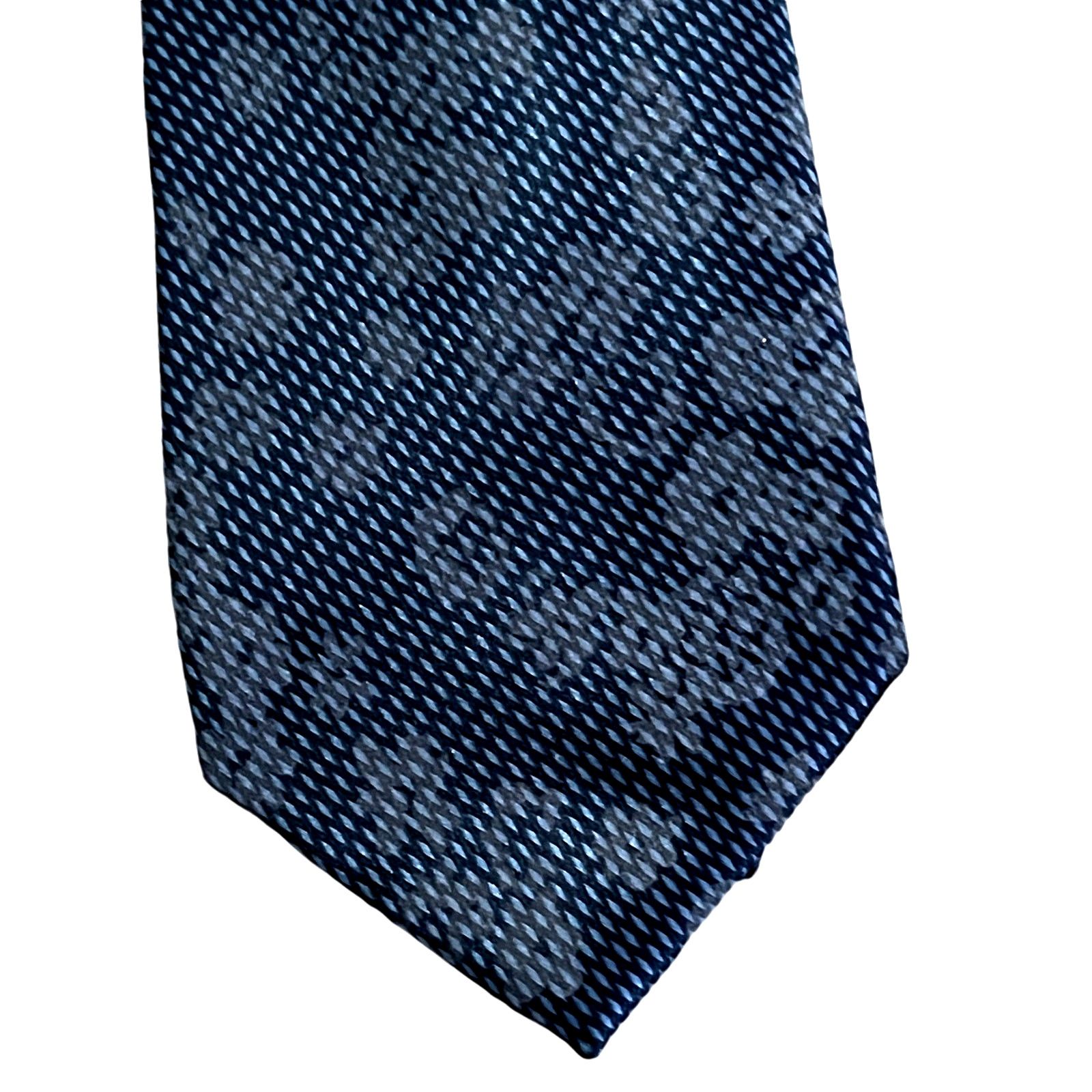 J Ferrar Set J Ferrar Narrow Indigo Floral Tie White Pocket Square Size ONE SIZE - 5 Thumbnail