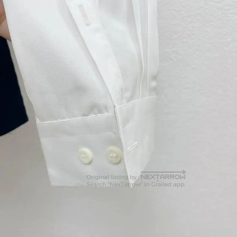 Neil Barrett NeIL BarreTT Men's Long Sleeve White Shirt . Size US L / EU 52-54 / 3 - 7 Thumbnail