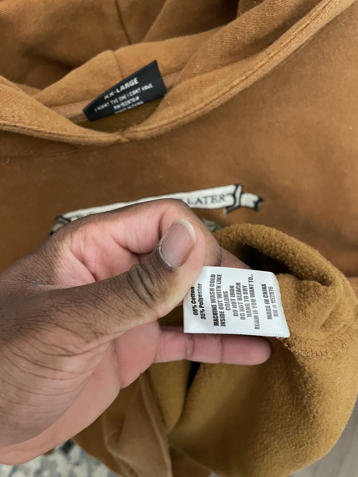 Supreme Pleasures Suffering Graphic Heavyweight Boxy Hoodie SUPREME Size US XL / EU 56 / 4 - 7 Thumbnail