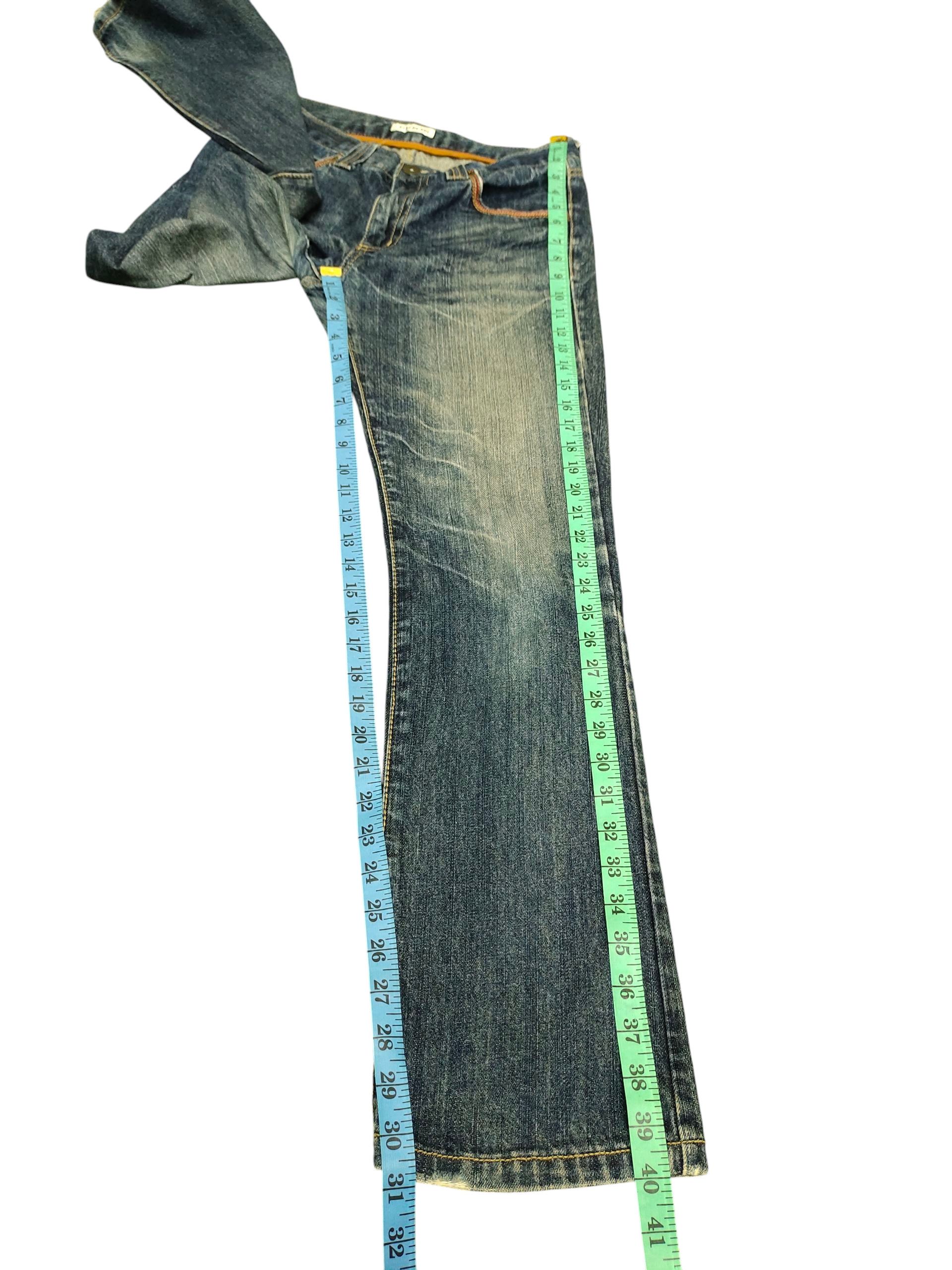 Comme des Garcons × Undercover Vintage Clef De Sol Japan Clawmark Distress Denim Jeans Size US 30 / EU 46 - 14 Thumbnail
