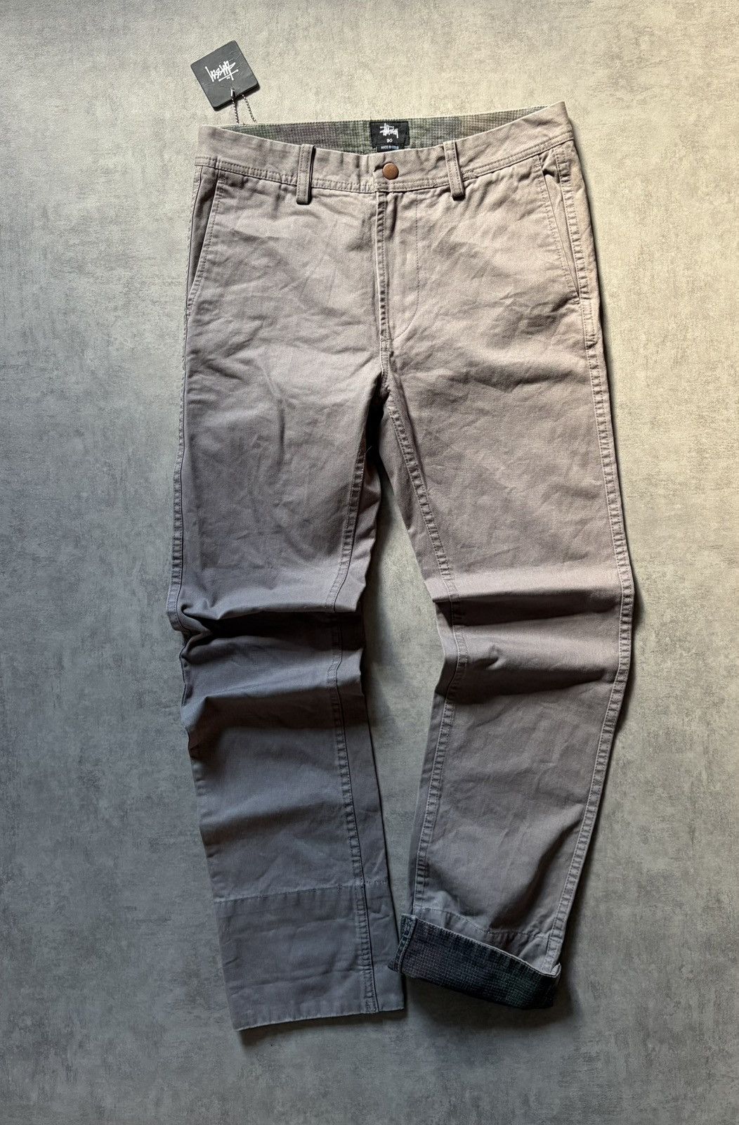 Stussy Vintage Stussy Halfdome 2 Chino Pants deadstock Size US 30 / EU 46 - 1 Thumbnail
