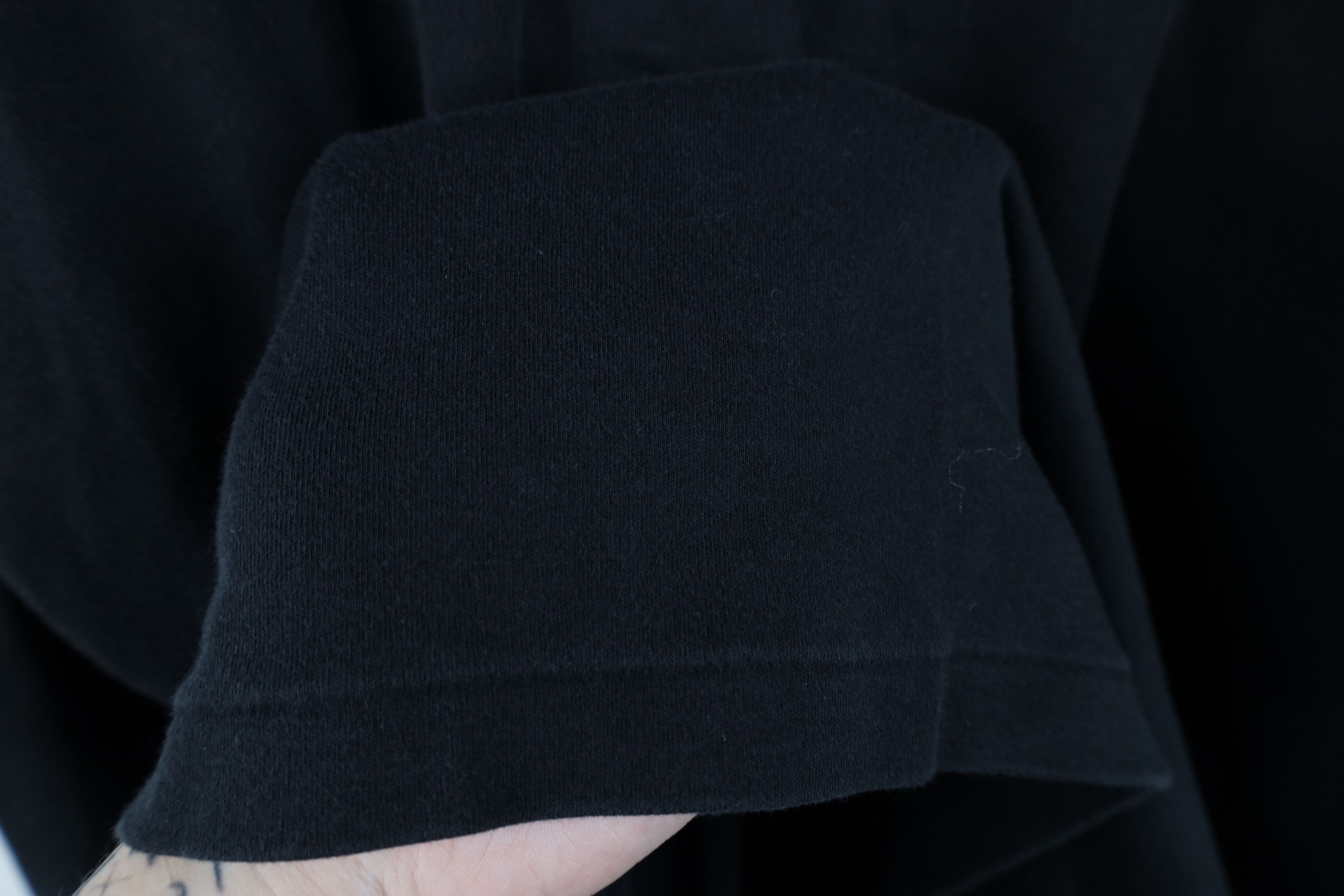 Ralph Lauren × Vintage Vintage 90s Ralph Lauren Knit Mock Neck T-Shirt Black USA Size US XL / EU 56 / 4 - 5 Thumbnail