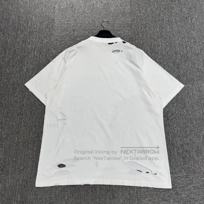 Balenciaga Balenciaga Torn distressed print short-sleeve Size US S / EU 44-46 / 1 - 5 Thumbnail
