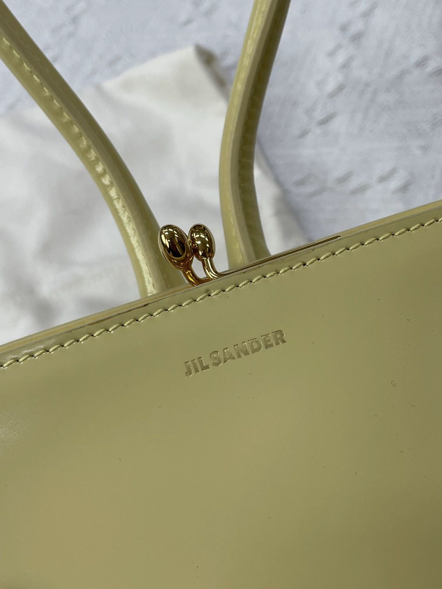 Jil Sander Jil Sander Yellow Goji Clutch Excellent,DustBag Size ONE SIZE - 3 Thumbnail