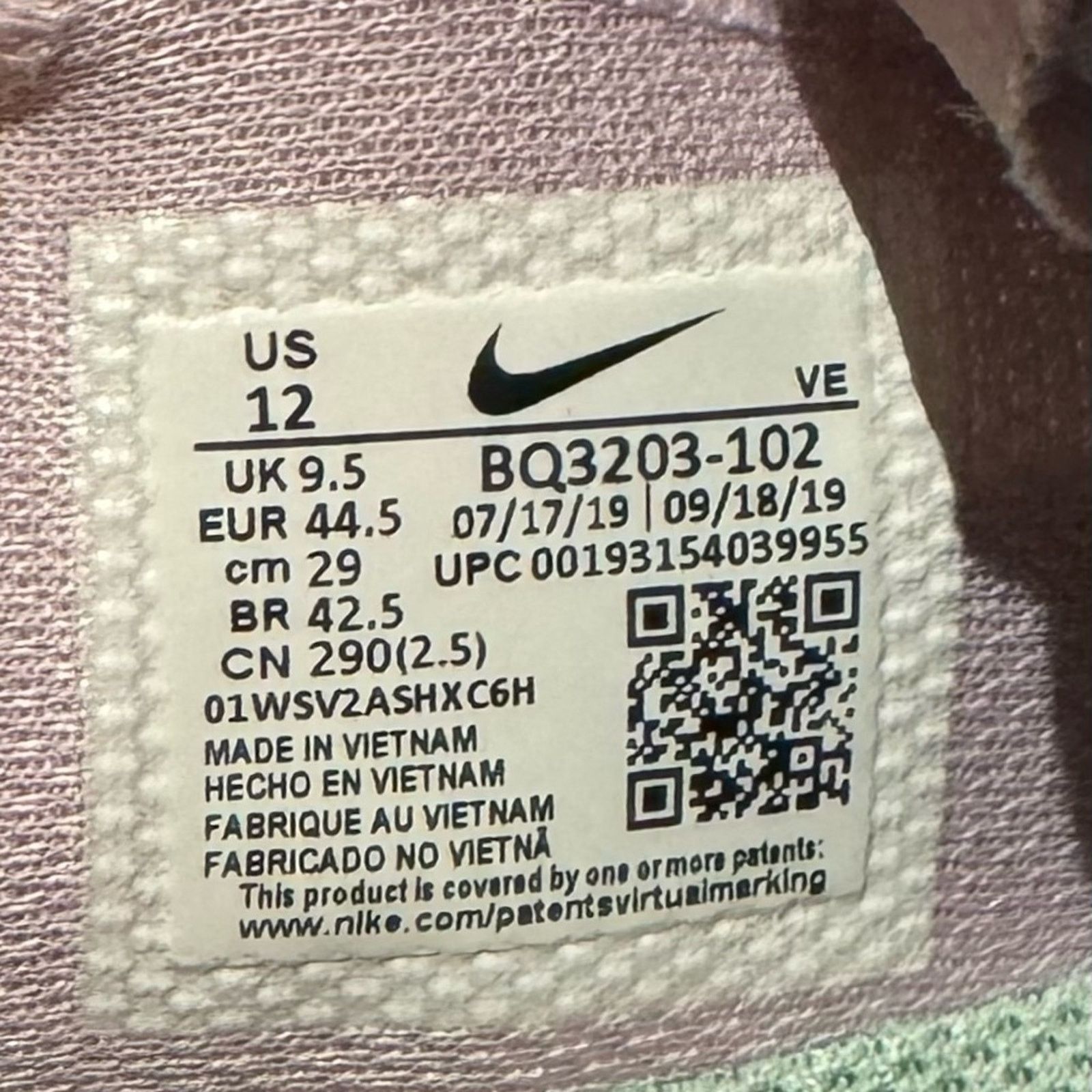 Nike Nike Zoom Gravity Iced Lilac Pistachio Size US 12 / IT 42 - 6 Thumbnail