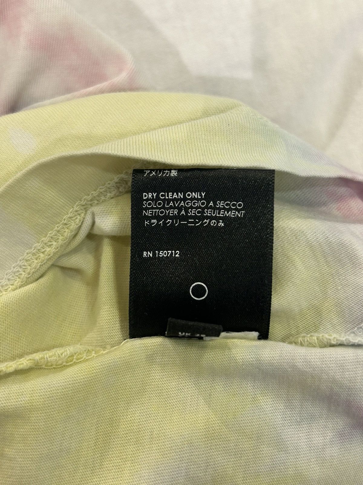 Amiri Amiri Tie Dye Spellout Tee Size US M / EU 48-50 / 2 - 6 Thumbnail