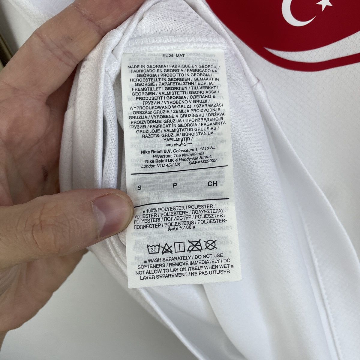 Nike Turkey Merih Demiral Nike Jersey Shirt Men 2024/2025 size S Size US S / EU 44-46 / 1 - 9 Thumbnail
