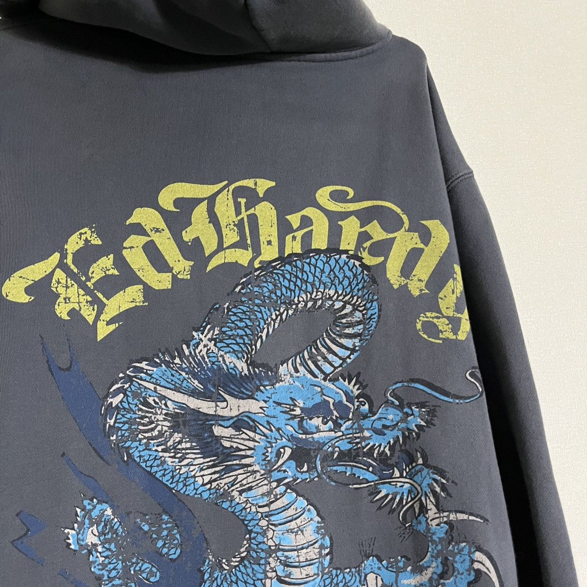 Ed Hardy Vintage Ed Hardy Scull Full Zip Hoodie Y2K Size US L / EU 52-54 / 3 - 11 Thumbnail