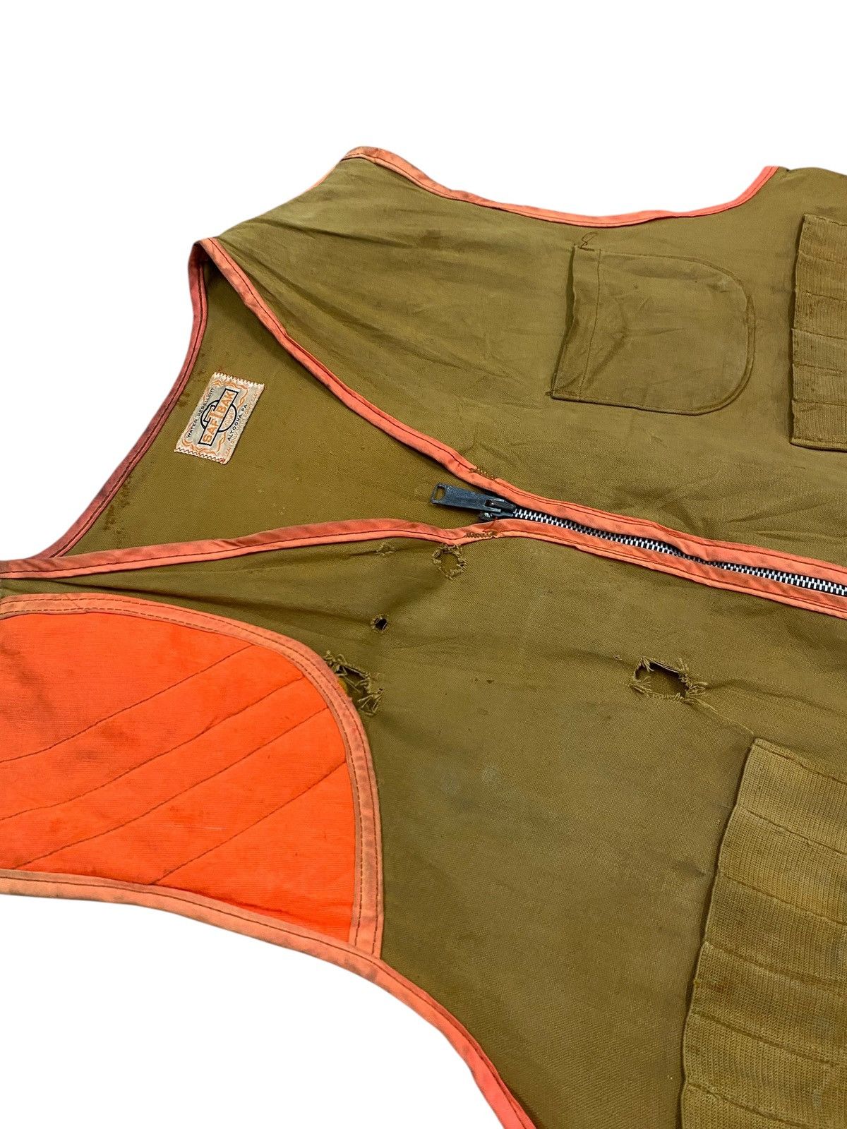 Vintage Vtg Saftbak Hunting Vest Size US L / EU 52-54 / 3 - 4 Thumbnail