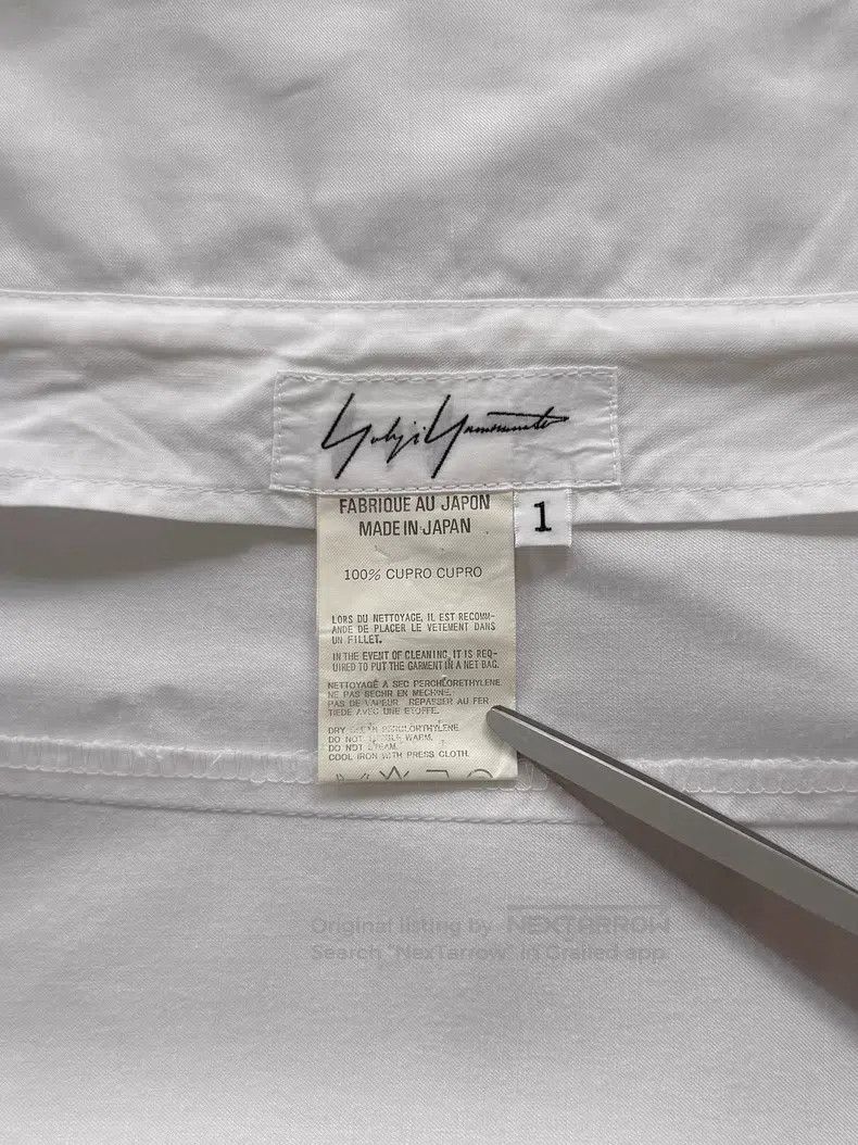 Yohji Yamamoto Yohji Yamamoto size 1 09 AW profiled diagonal jacket Size S / US 4 / IT 40 - 6 Thumbnail