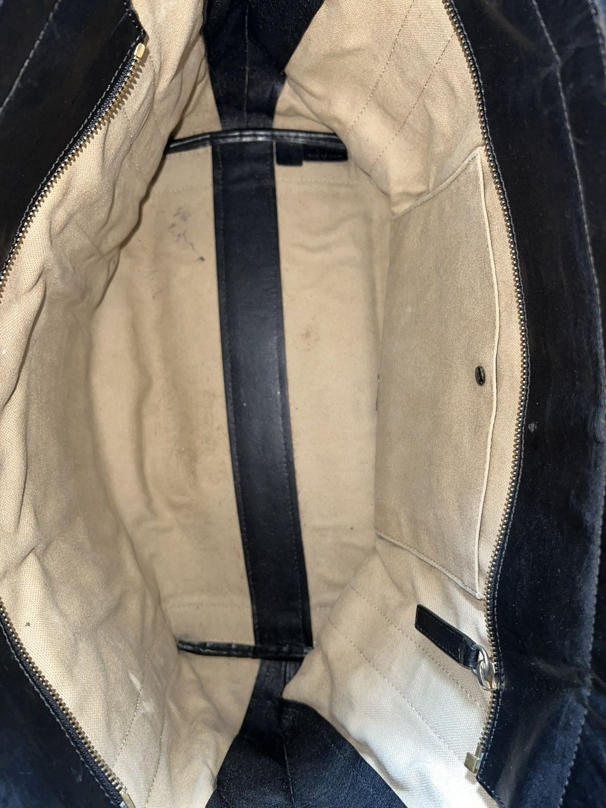 Chloe Chloe Vintage Allison Two Tone Leather Tote Bag Size ONE SIZE - 8 Thumbnail