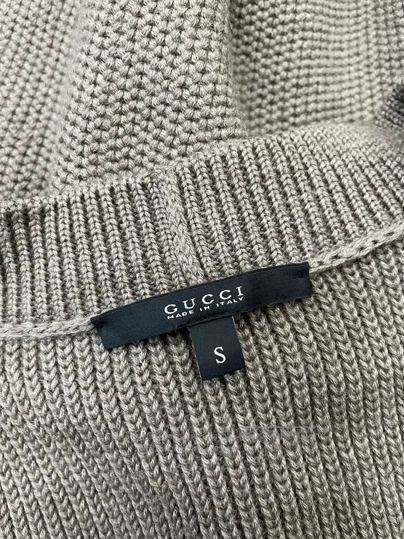 Gucci Gucci Knitted cardigan coat Size S / US 4 / IT 40 - 3 Thumbnail