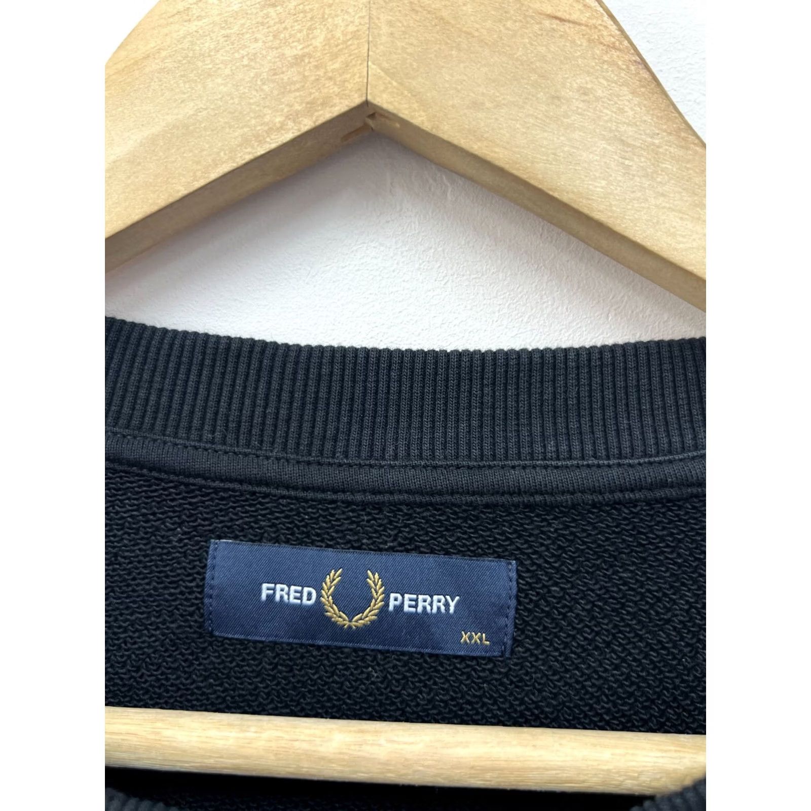 Fred Perry Fred Perry Sweatshirt Bedford Black Tartan Check Crew Neck Pullover Mens 2XL Long Sleeve Cotton Polyester Logo Size US XXL / EU 58 / 5 - 5 Thumbnail