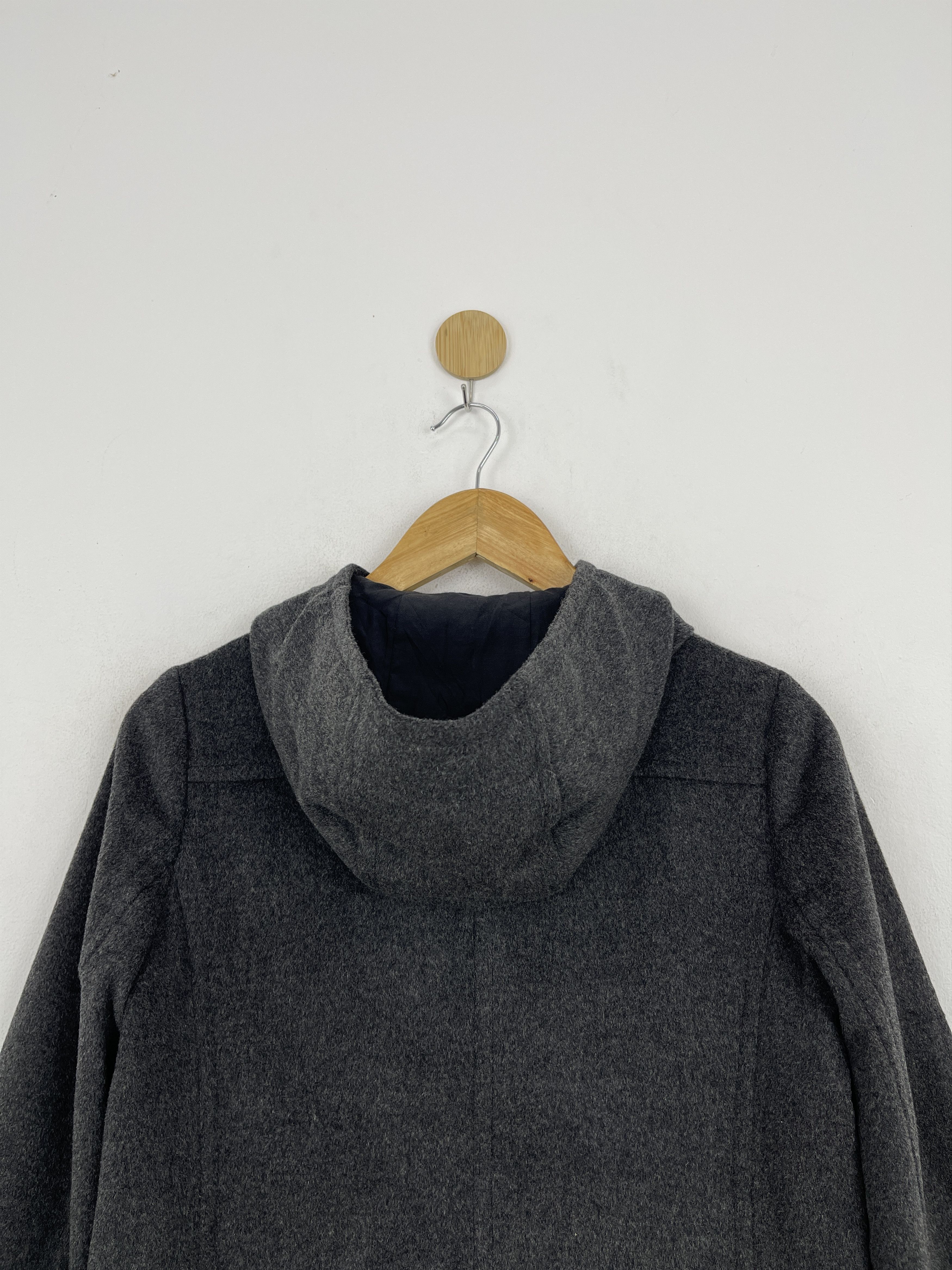 BRAHMIN Brahmin Grey Relaxing Duffle Coat JA0091 Size US XS / EU 42 / 0 - 4 Thumbnail