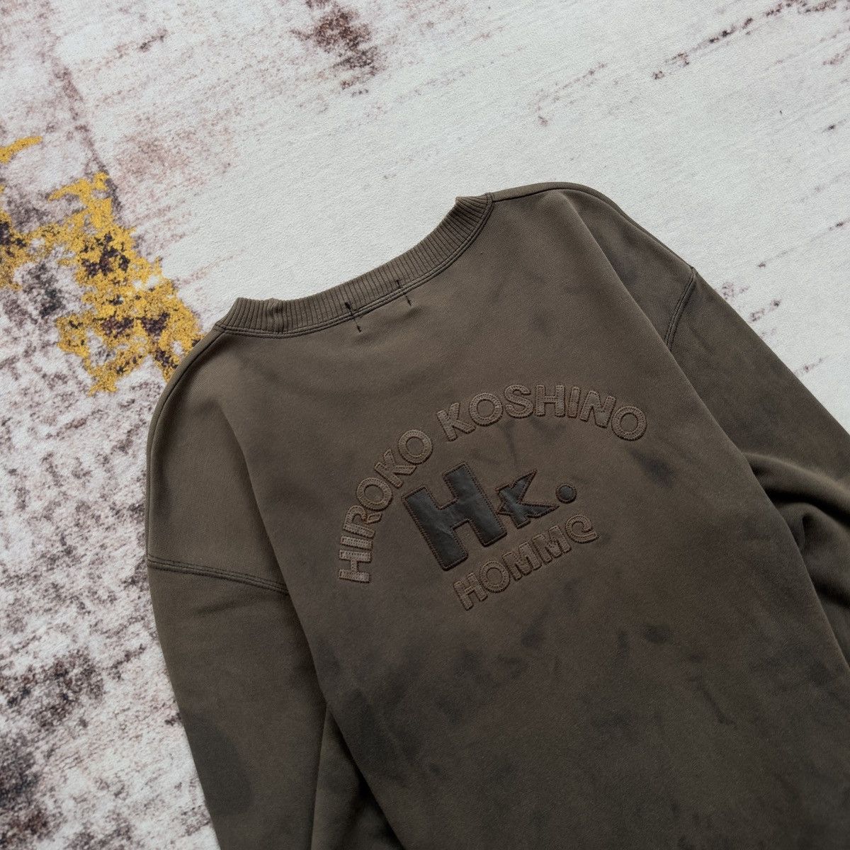 Hiroko Koshino Homme VINTAGE HIROKO KOSHINO HOMME EMBROIDERY LOGO TIE DYE Size US M / EU 48-50 / 2 - 3 Thumbnail